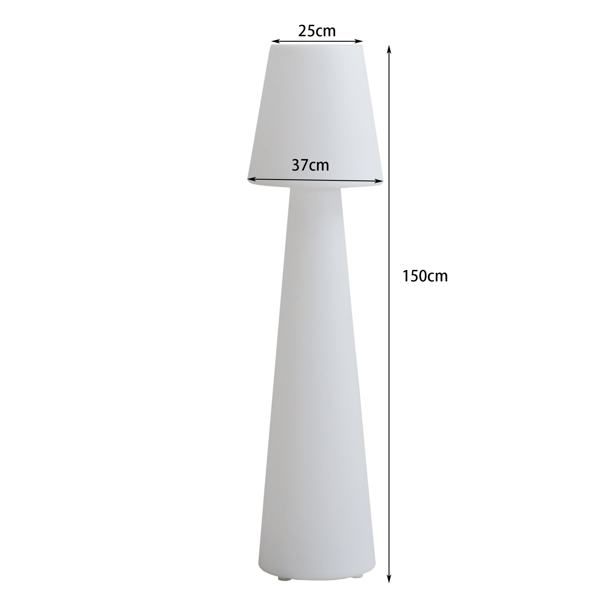 LED RGB Stehleuchte Gartenleuchte / Stehlampe / Aussenleuchte 150 cm