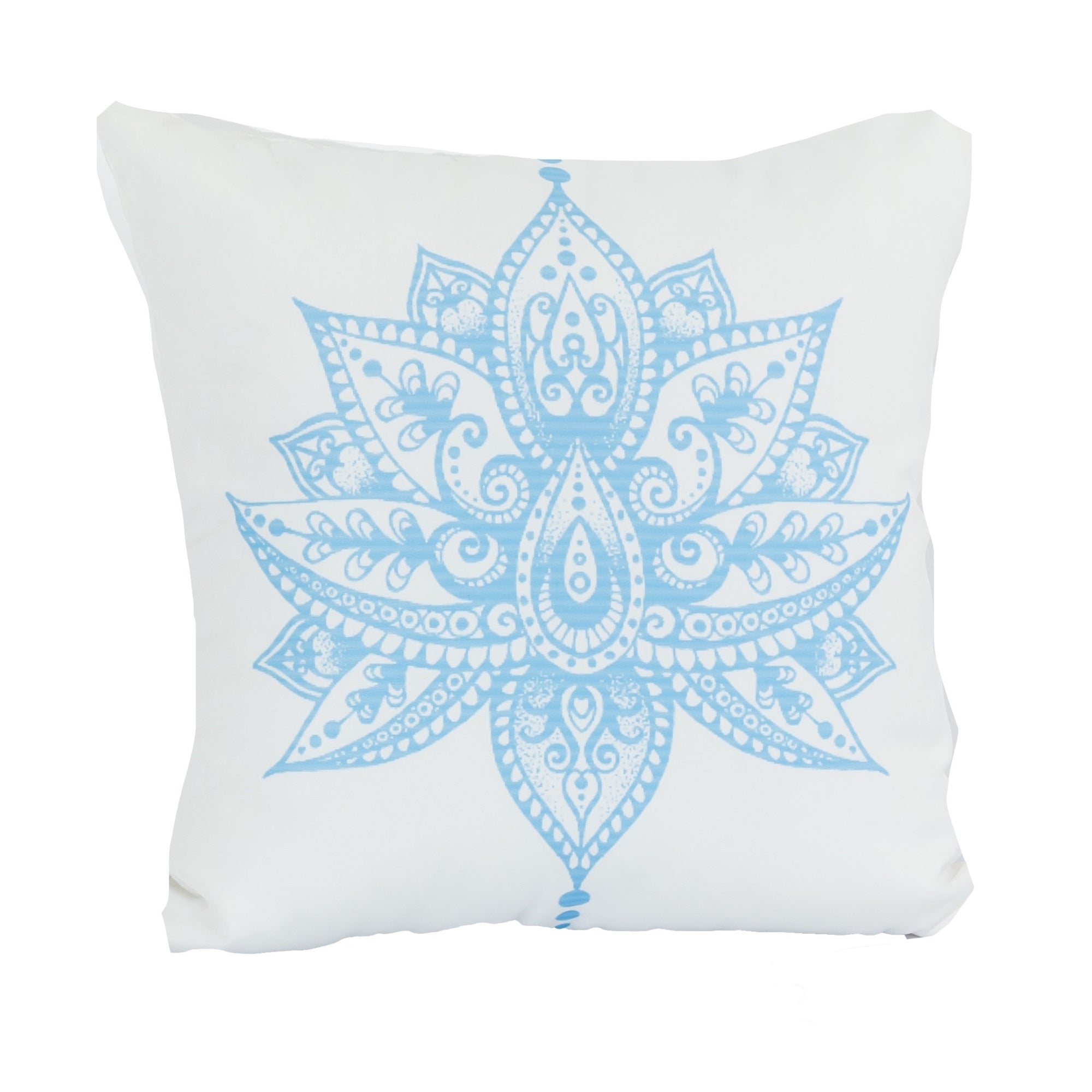 Kissenbezüge / Deko Kissen / Zierkissen Namaste hellblau