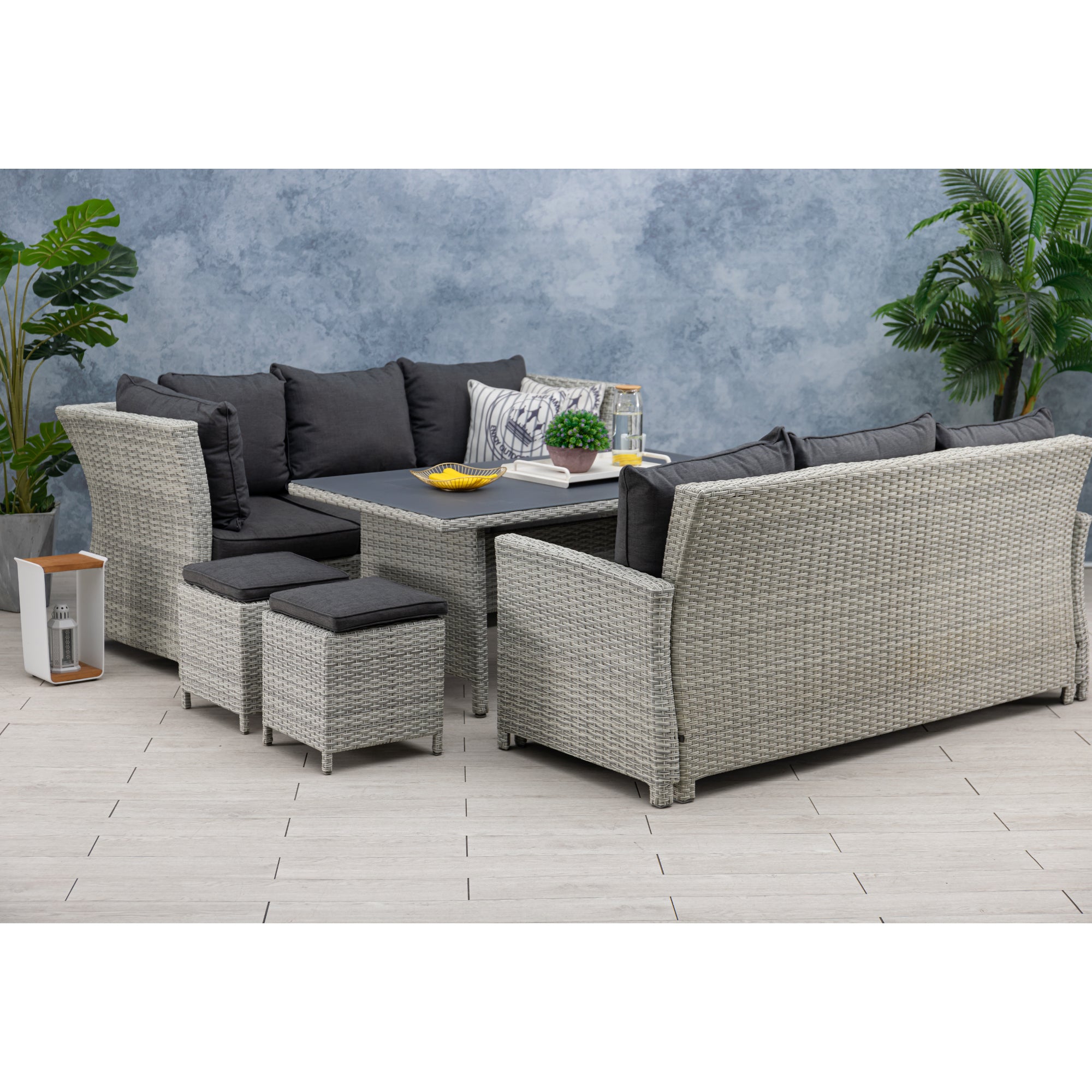 Dining Eck Lounge Panoya de Luxe / 3in1 Funktion / mehrfach stellbar