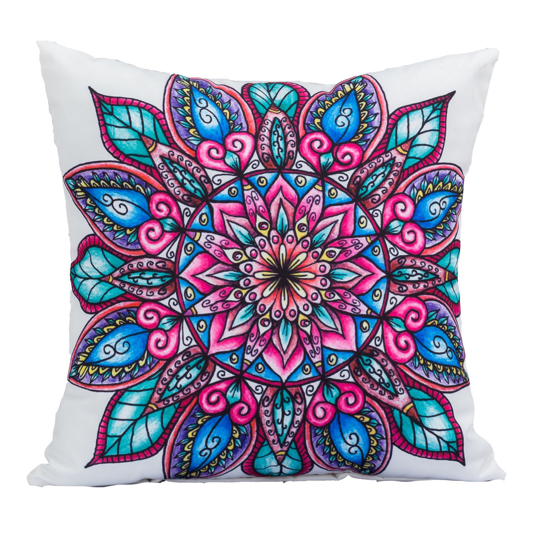 Kissenbezüge / Deko Kissen / Zierkissen Mandalika "bunt"