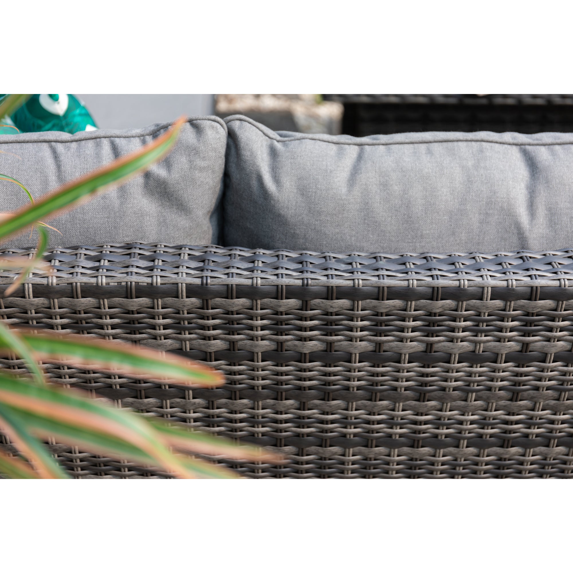 Bestseller: Dining Eck-Lounge Set Havanna Deluxe Moon grey - 3in1 Funktion (variabel stellbar) / stufenlos verstellbare Armlehnen