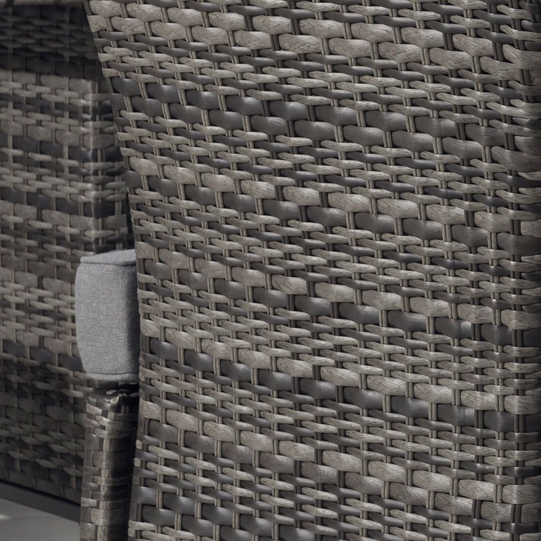 Lounge Sessel Havanna Deluxe Moon Grey stufenlos verstellbare Rückenlehne & Fußhocker