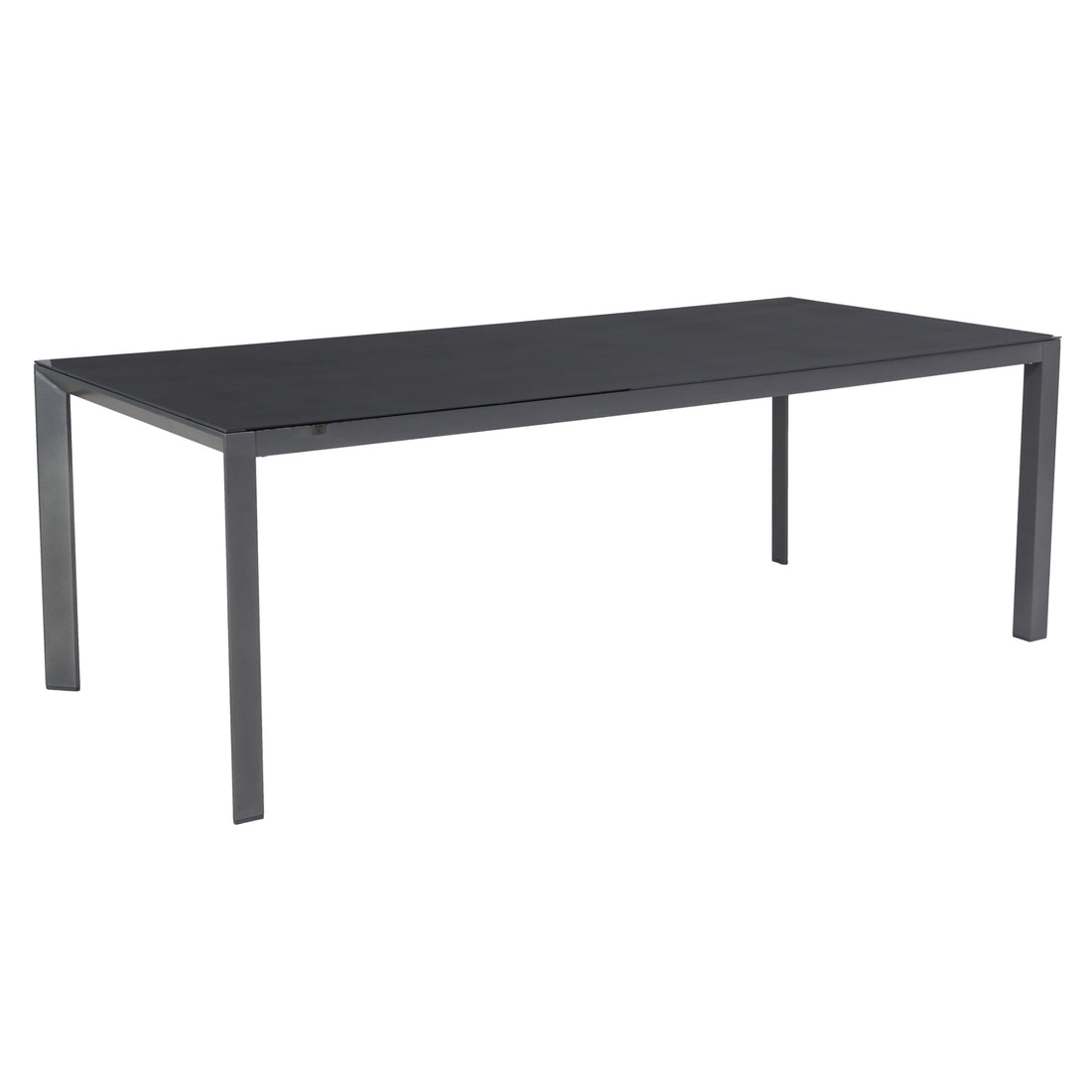 ☀️Summer Deal !☀️ Aluminium Dining Tisch Gan 220x100x75cm inkl. Keramikglasplatte