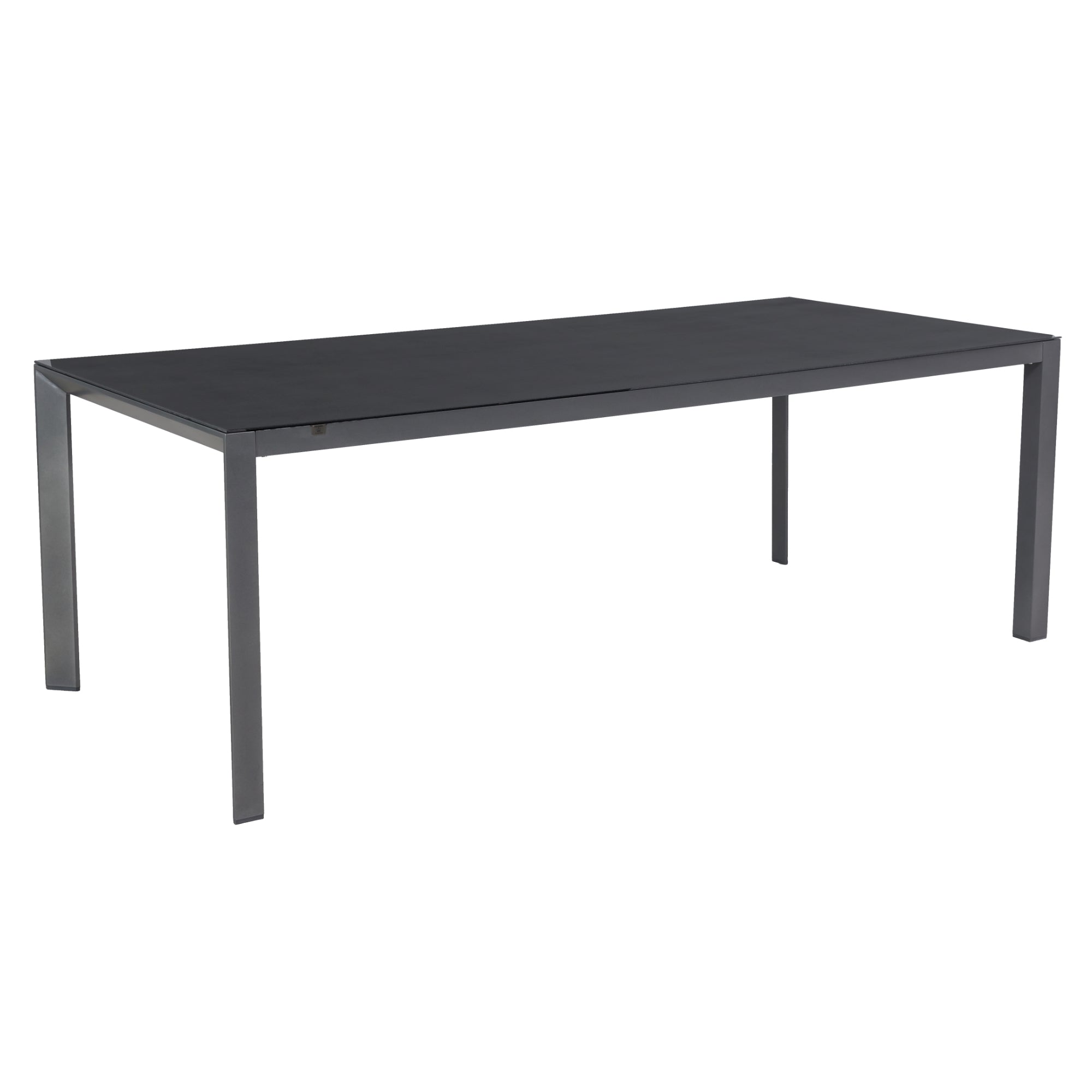 ☀️Summer Deal !☀️ Aluminium Dining Tisch Gan 220x100x75cm inkl. Keramikglasplatte