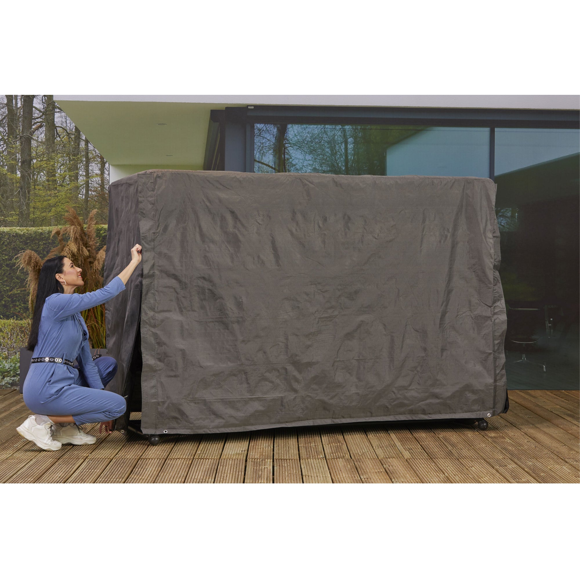 Premium Schutzhülle Hollywoodschaukel Gartenmöbel - 246 x 134 x 165 cm
