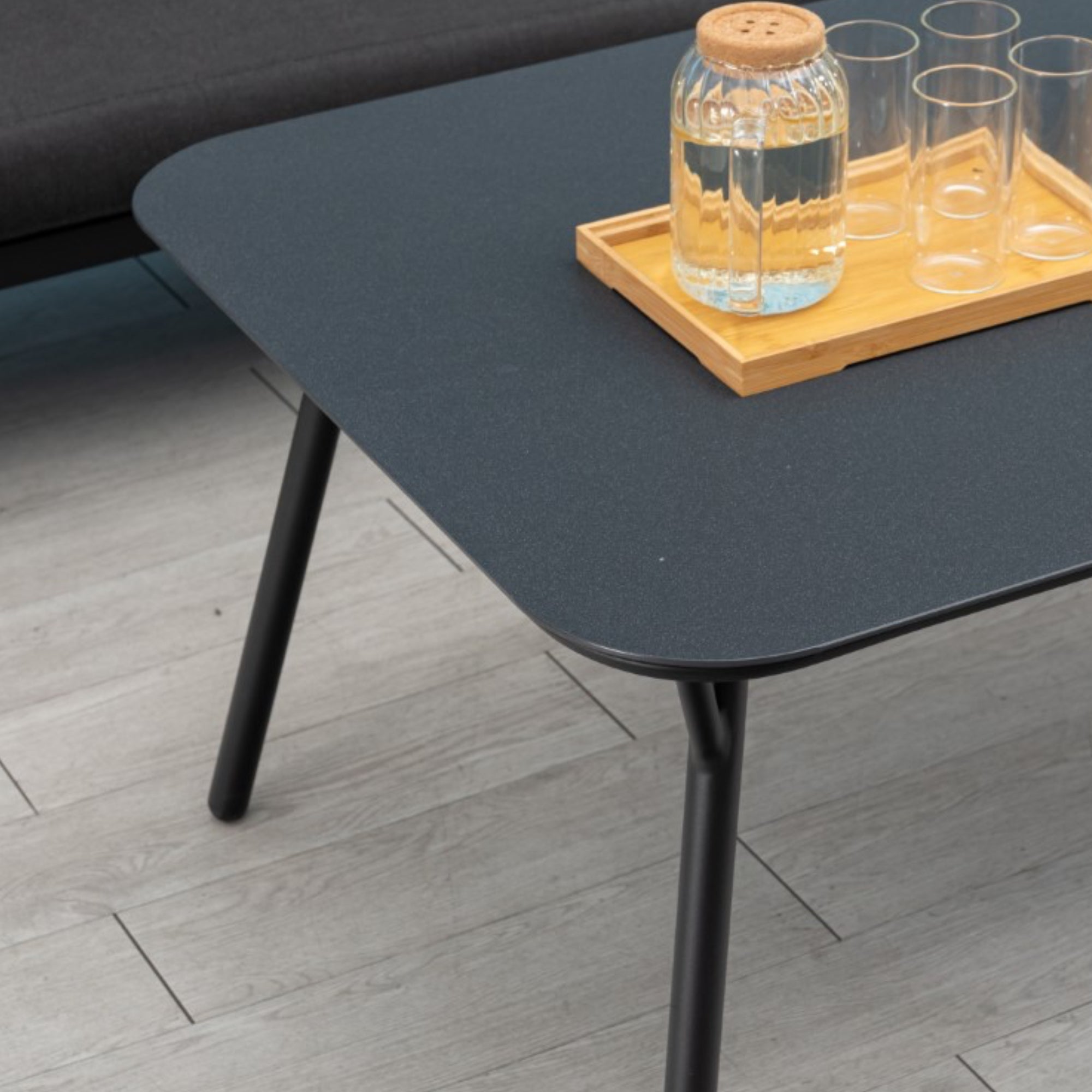 Das Trend-Produkt: Designer Lounge Set Lido Sitzgruppe Aluminium / Rope