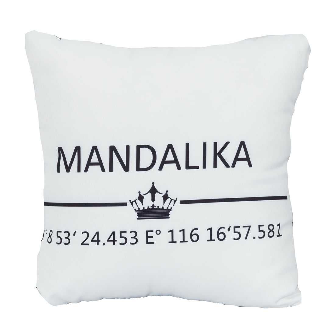 Kissenbezüge / Deko Kissen / Zierkissen Mandalika Black & white