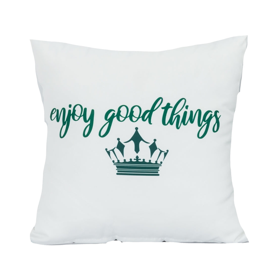 Kissenbezüge / Deko Kissen / Zierkissen Karriert Mandalika weiß / grün