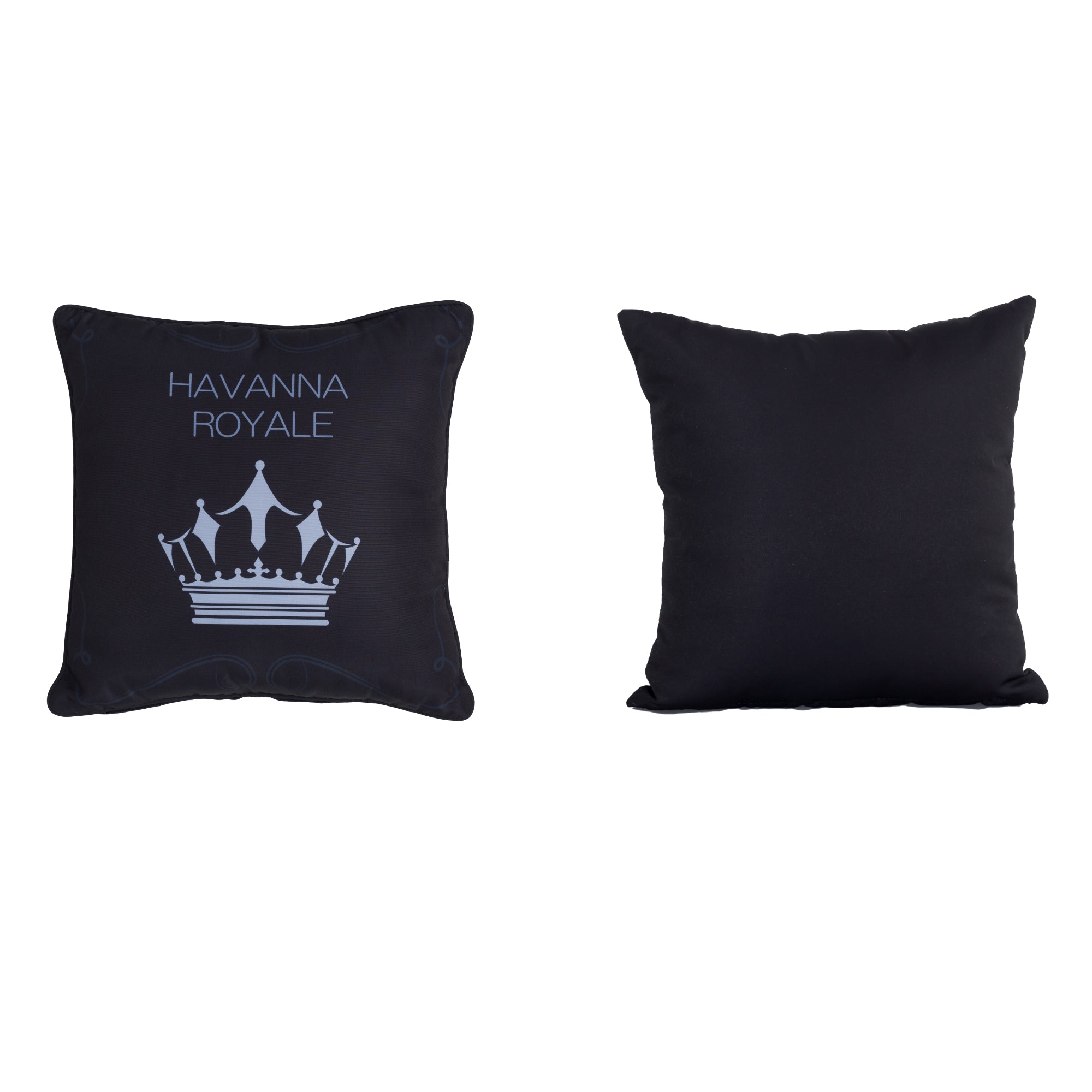 Kissenbezüge / Deko Kissen / Zierkissen Havanna ROYALE schwarz