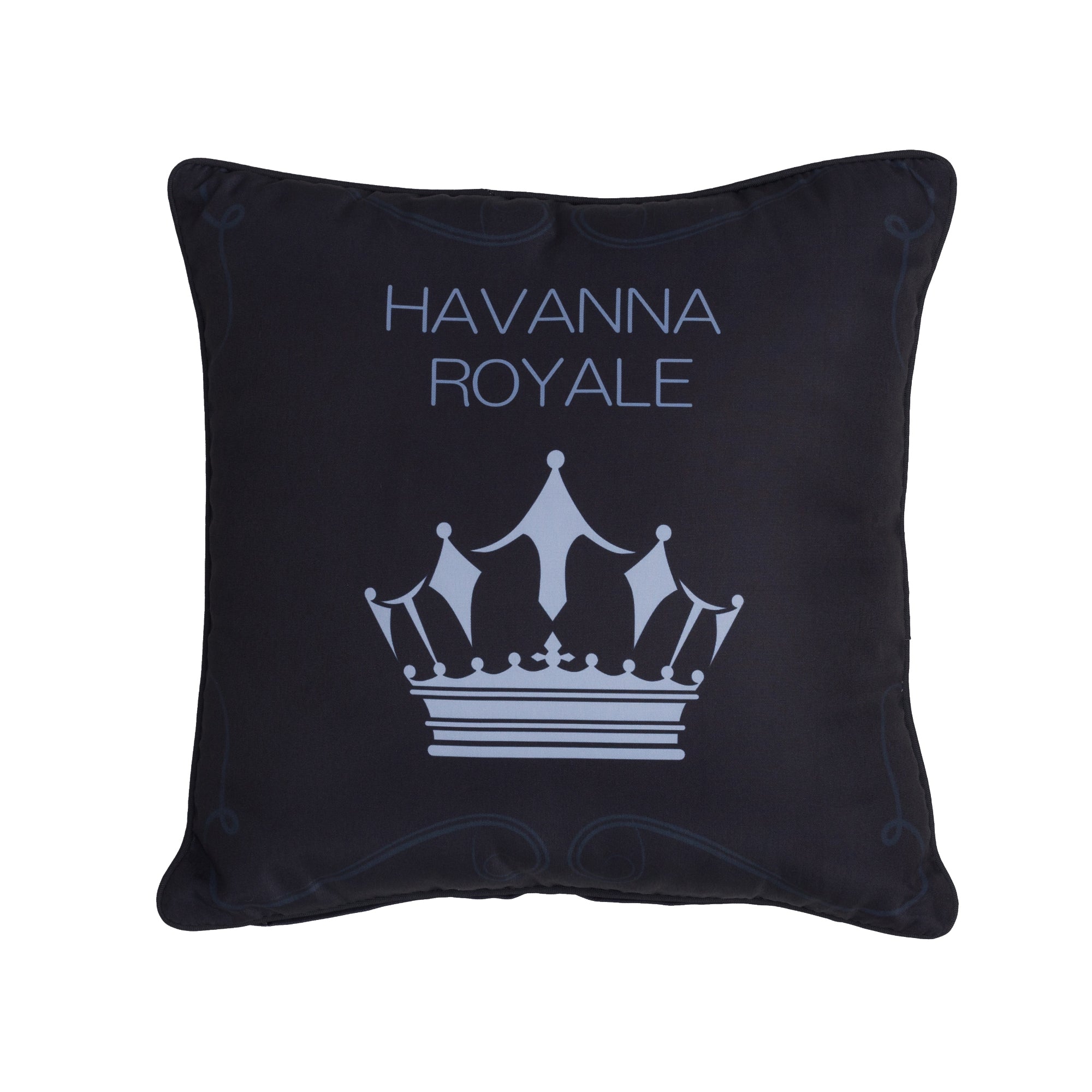 Kissenbezüge / Deko Kissen / Zierkissen Havanna ROYALE schwarz