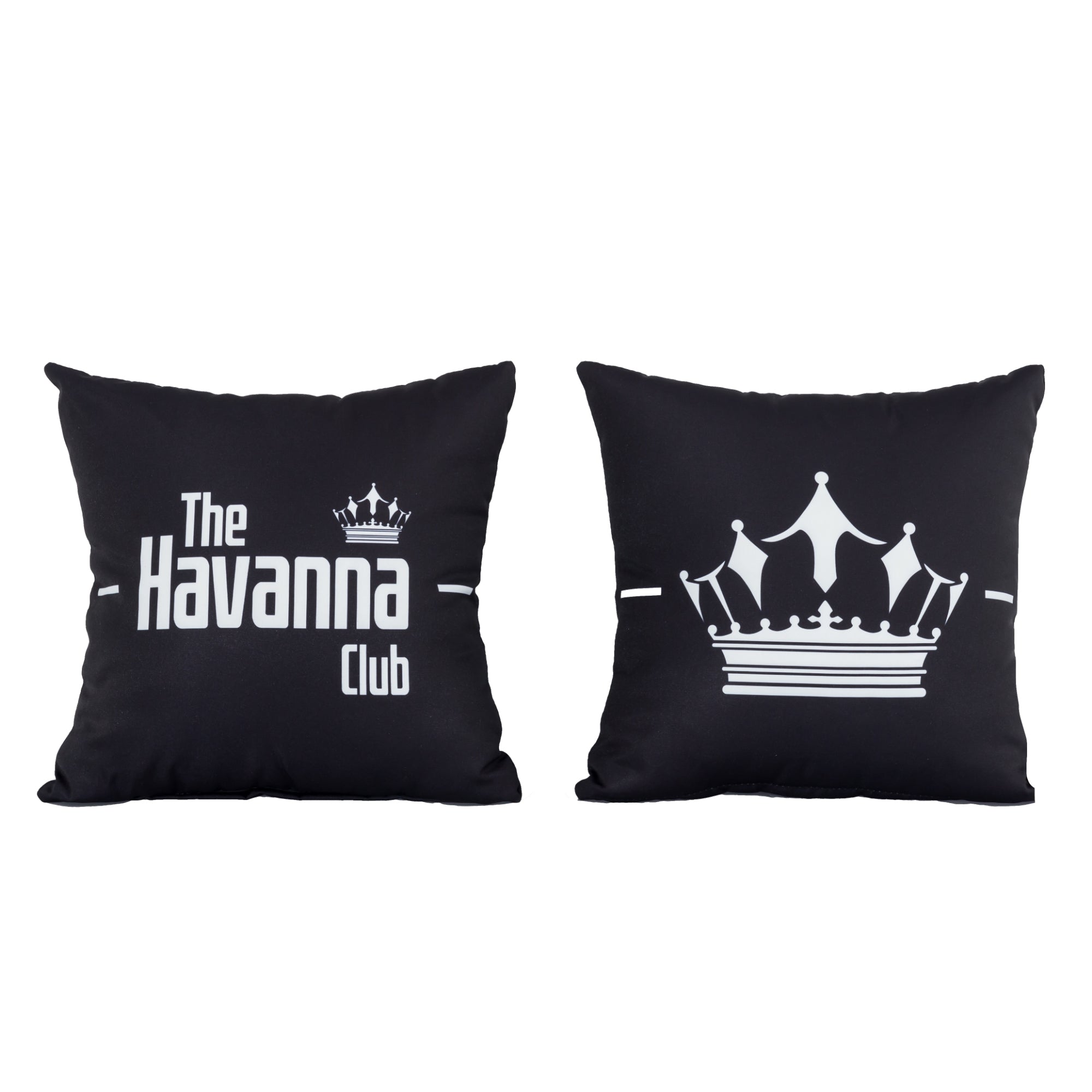 Kissenbezüge / Deko Kissen / Zierkissen The Havanna Club schwarz