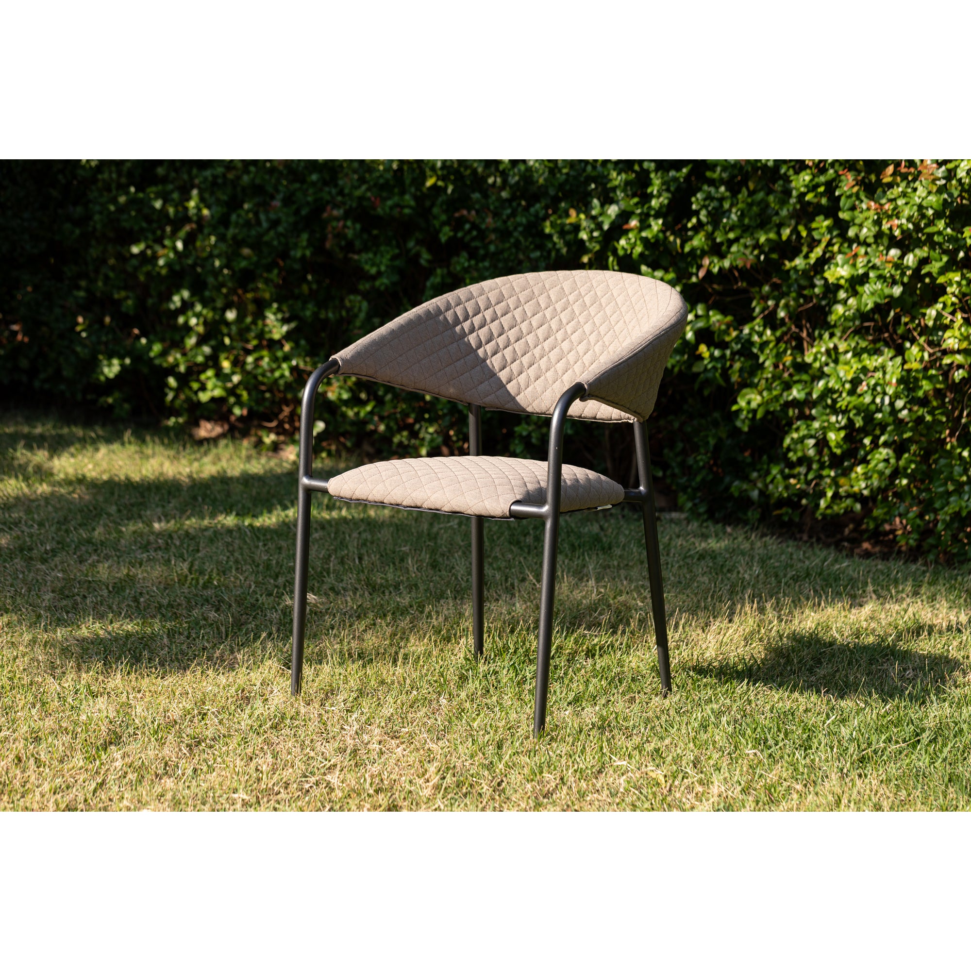 Outdoor Stapelsessel Puro 100% wetterfest LIKA-TEX® Bezug in Sand (natur)
