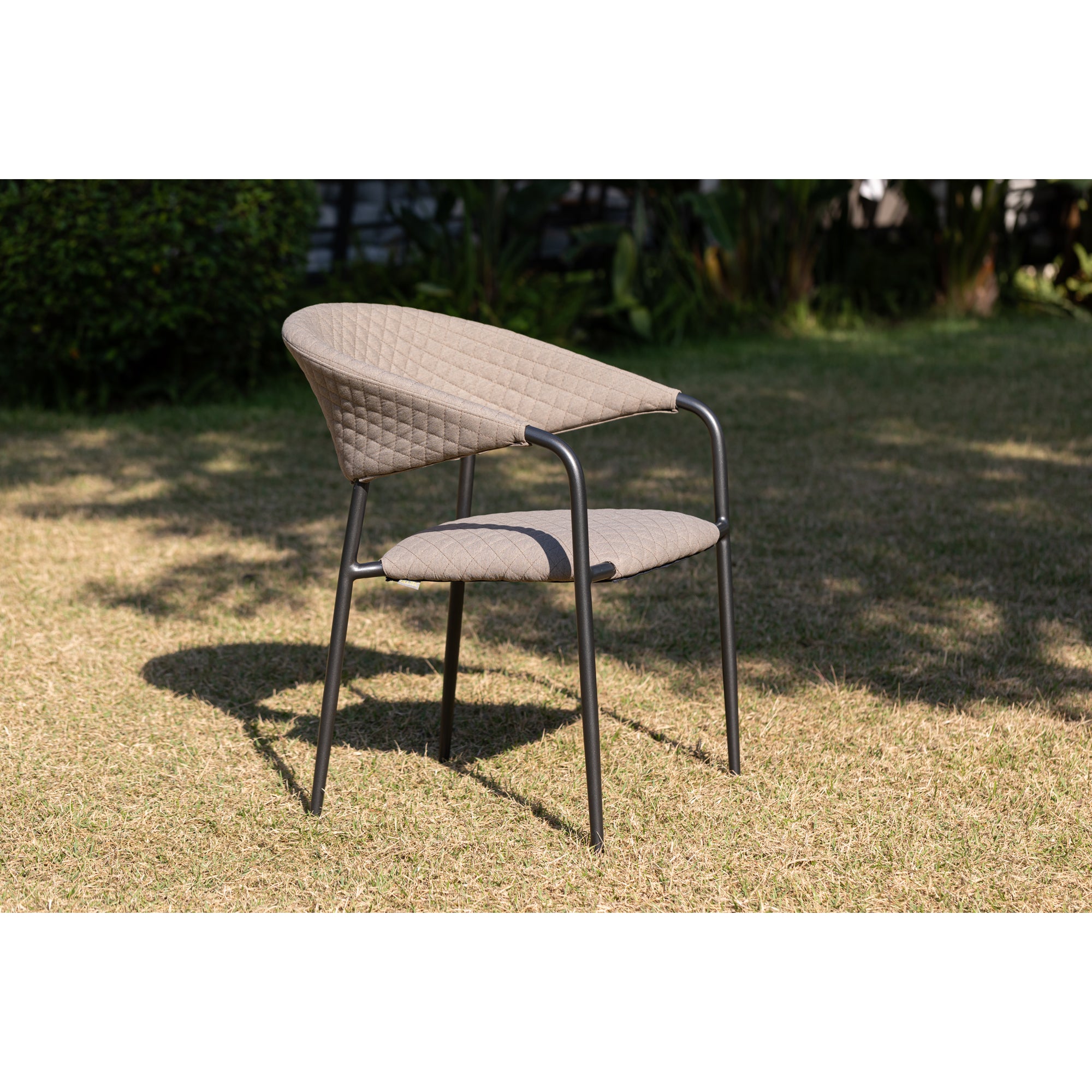 Outdoor Stapelsessel Puro 100% wetterfest LIKA-TEX® Bezug in Sand (natur)