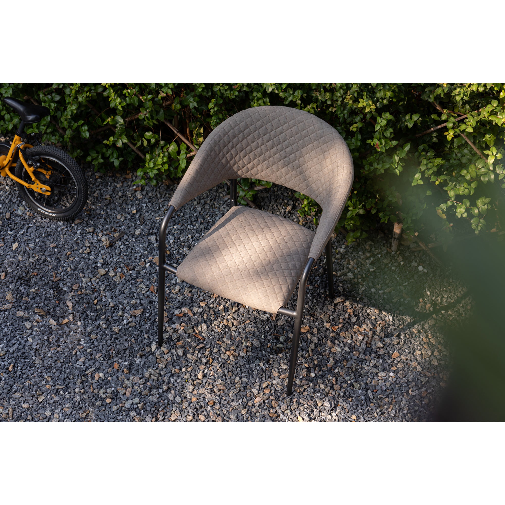 Outdoor Stapelsessel Puro 100% wetterfest LIKA-TEX® Bezug in Sand (natur)