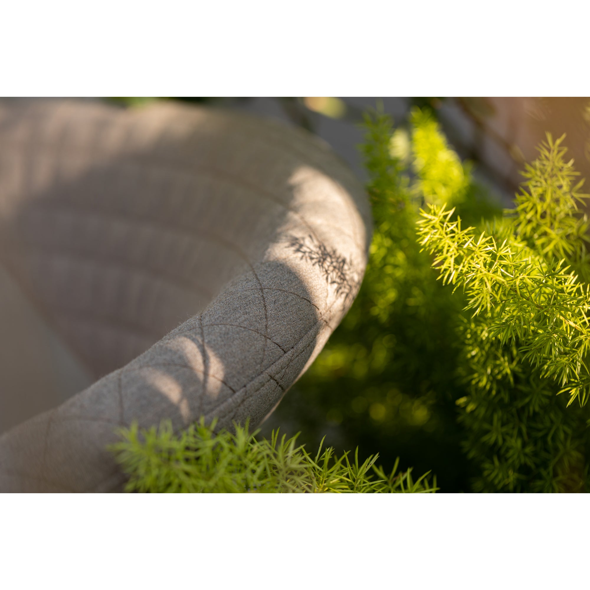 Outdoor Stapelsessel Puro 100% wetterfest LIKA-TEX® Bezug in Sand (natur)