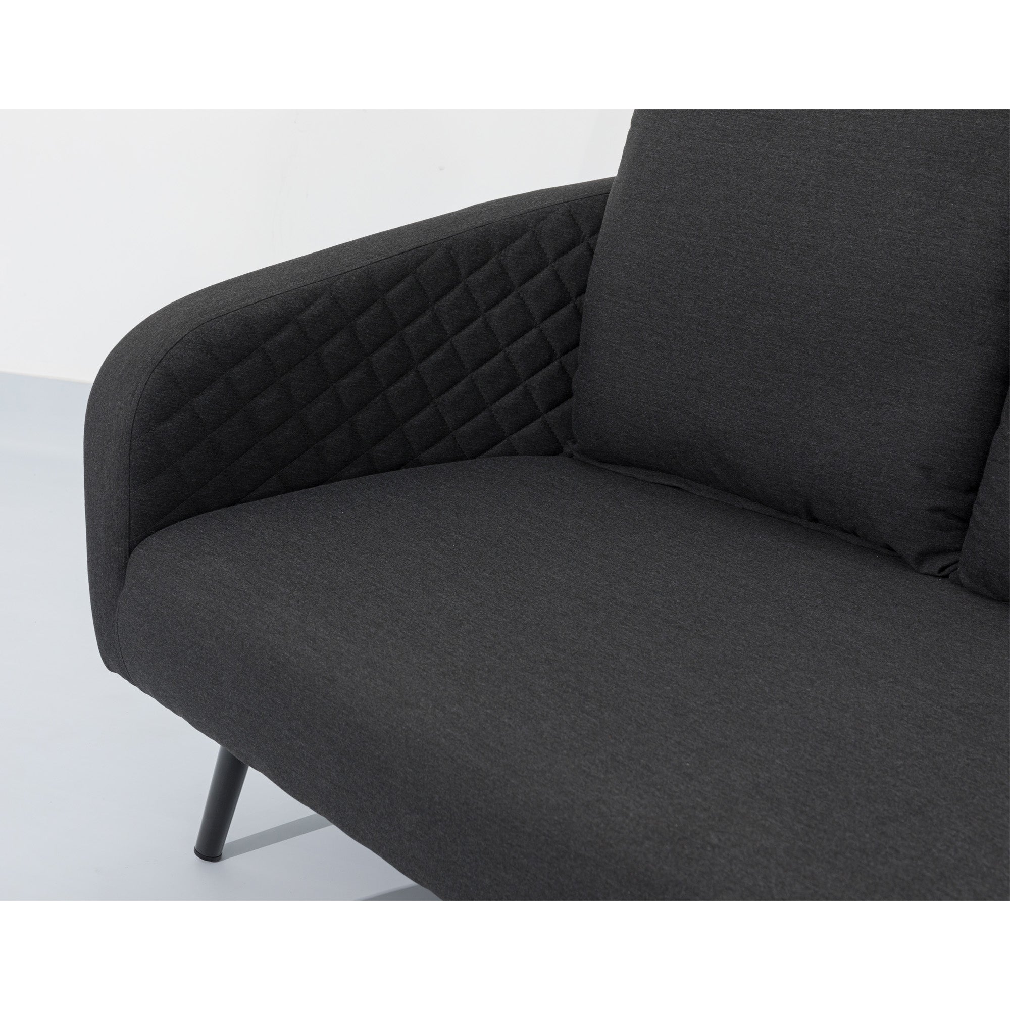 DAS POOL SOFA! Outdoor Sofa Puro 100% wetterfeste LIKA-TEX® Bezug lava (anthrazit)