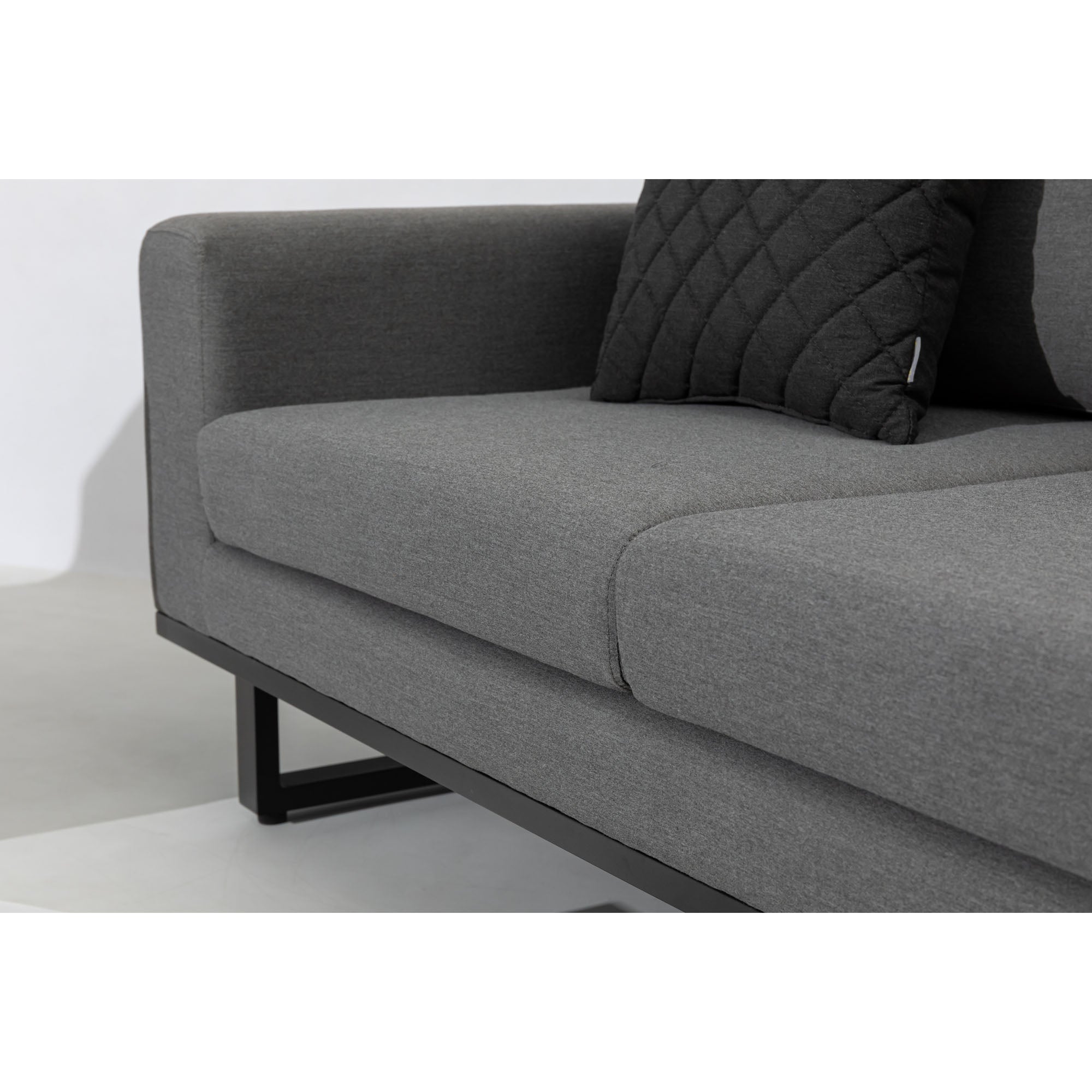 ☀️Summer Deal !☀️ SAVA DESIGN LOUNGE! 100% wetterfest mit LIKA-TEX® Bezug in ash (grau)