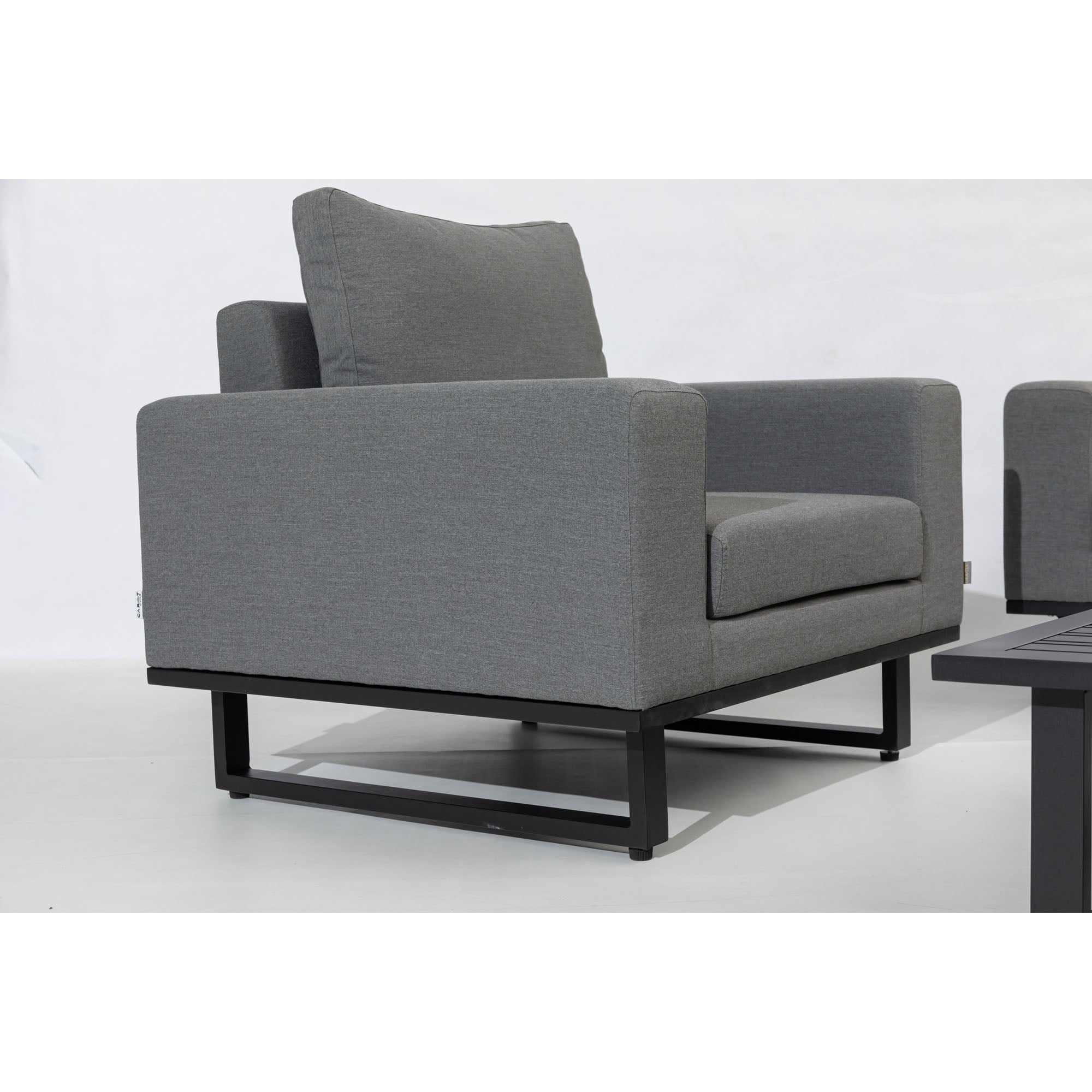 ☀️Summer Deal !☀️ SAVA DESIGN LOUNGE! 100% wetterfest mit LIKA-TEX® Bezug in ash (grau)