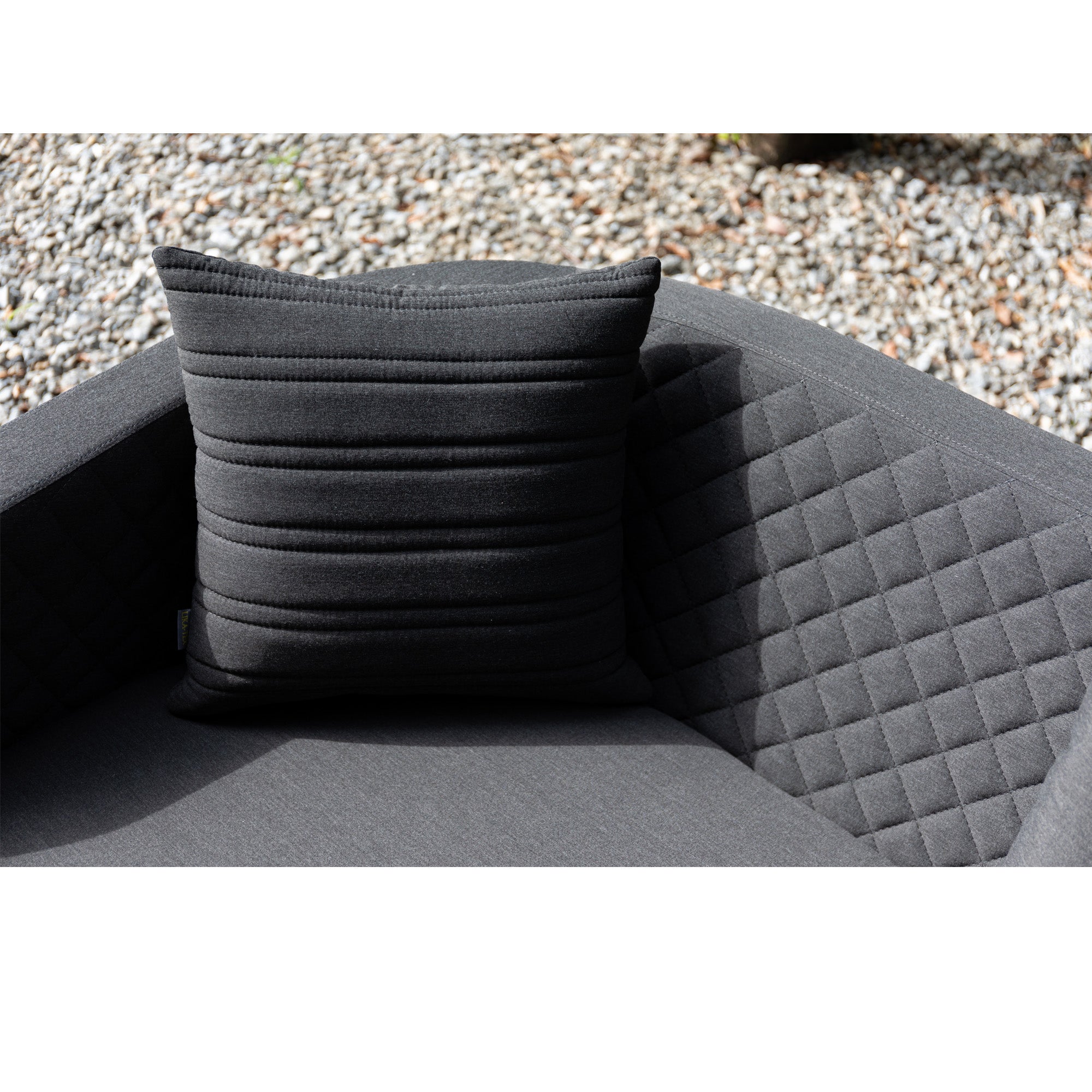 LUXUS PUR! Outdoor Lounge Set Riviera 100% wetterfest mit LIKA-TEX® Bezug