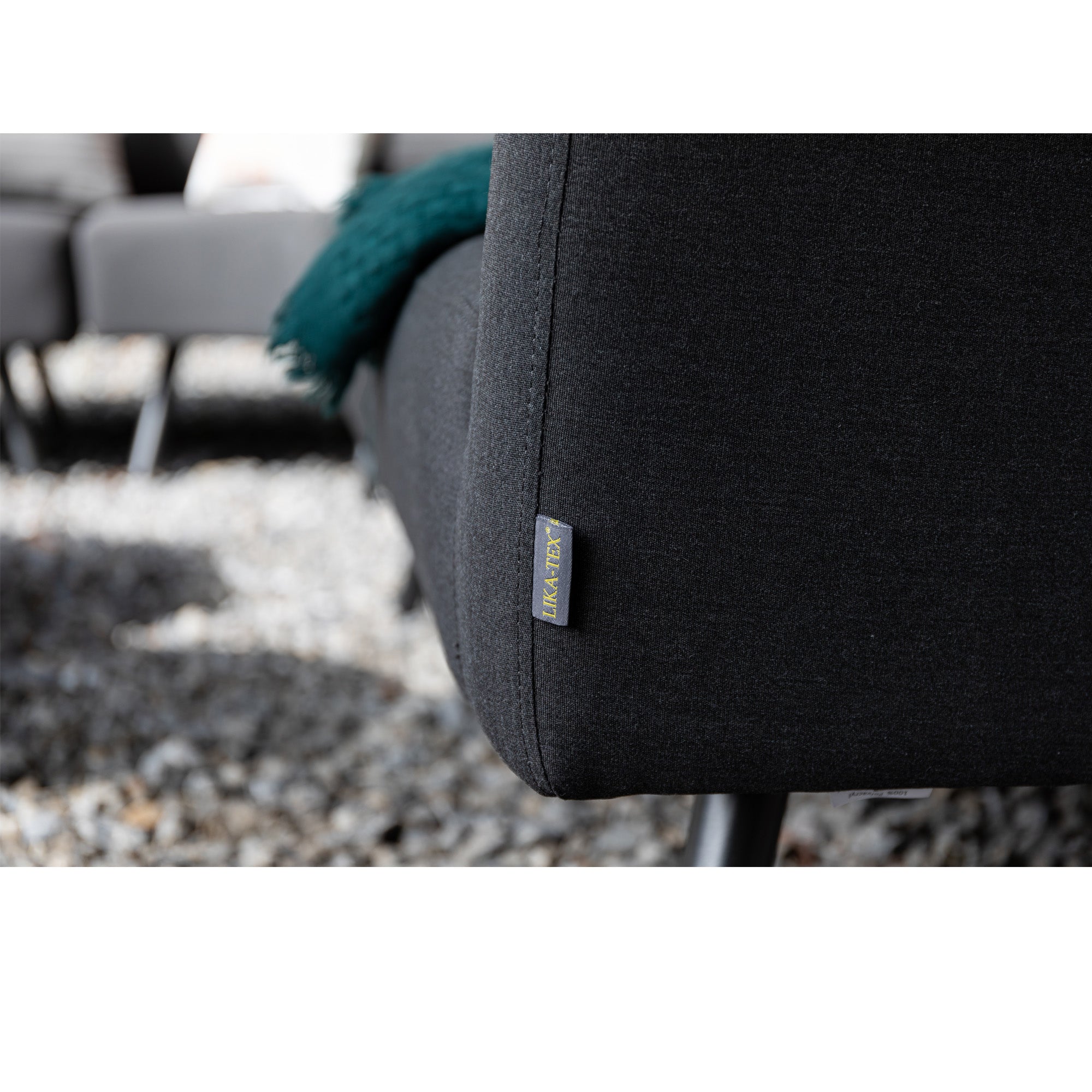 LUXUS PUR! Outdoor Lounge Set Riviera 100% wetterfest mit LIKA-TEX® Bezug