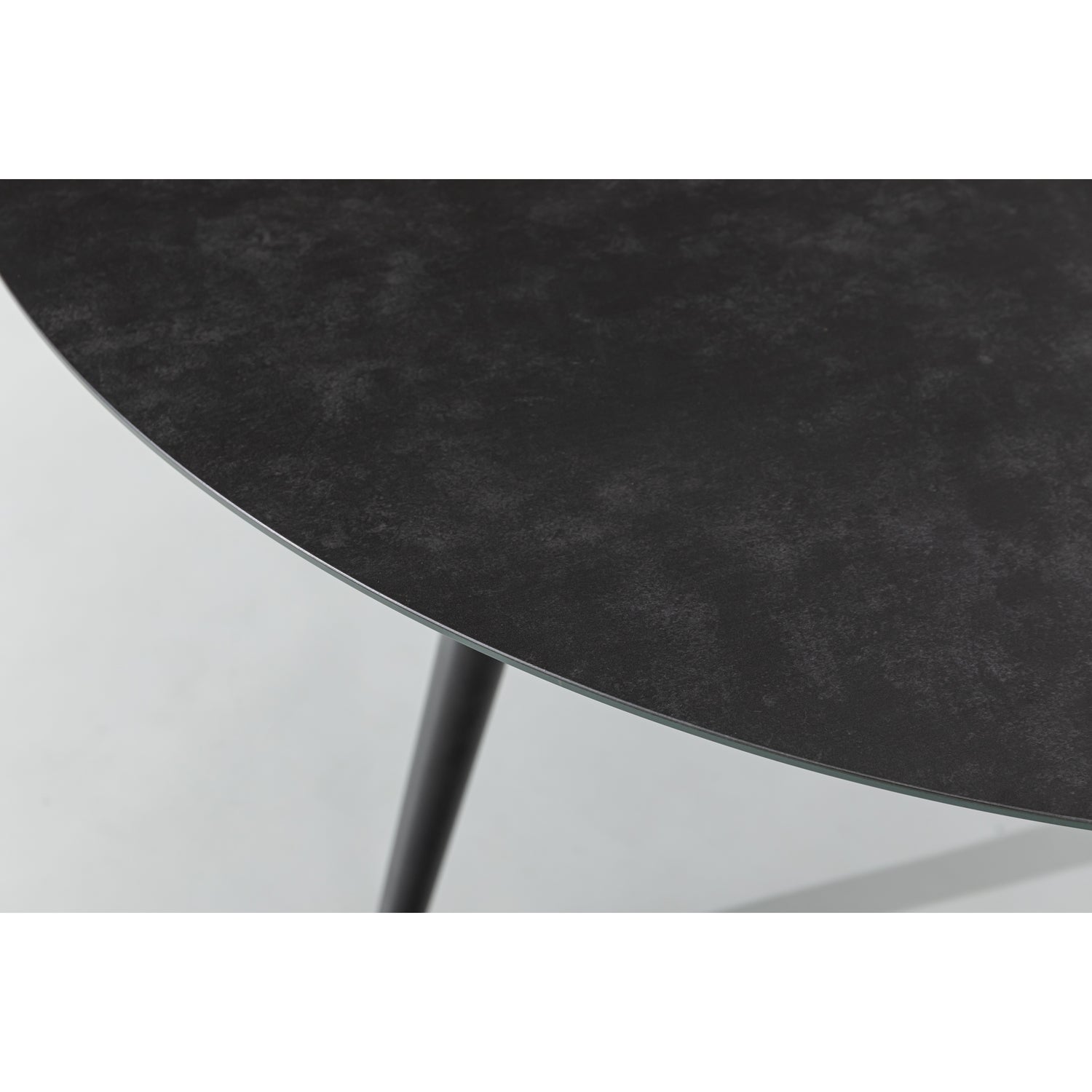 Design Highlight - Runder Aluminium Dining Tisch Puro ø 145x75 cm