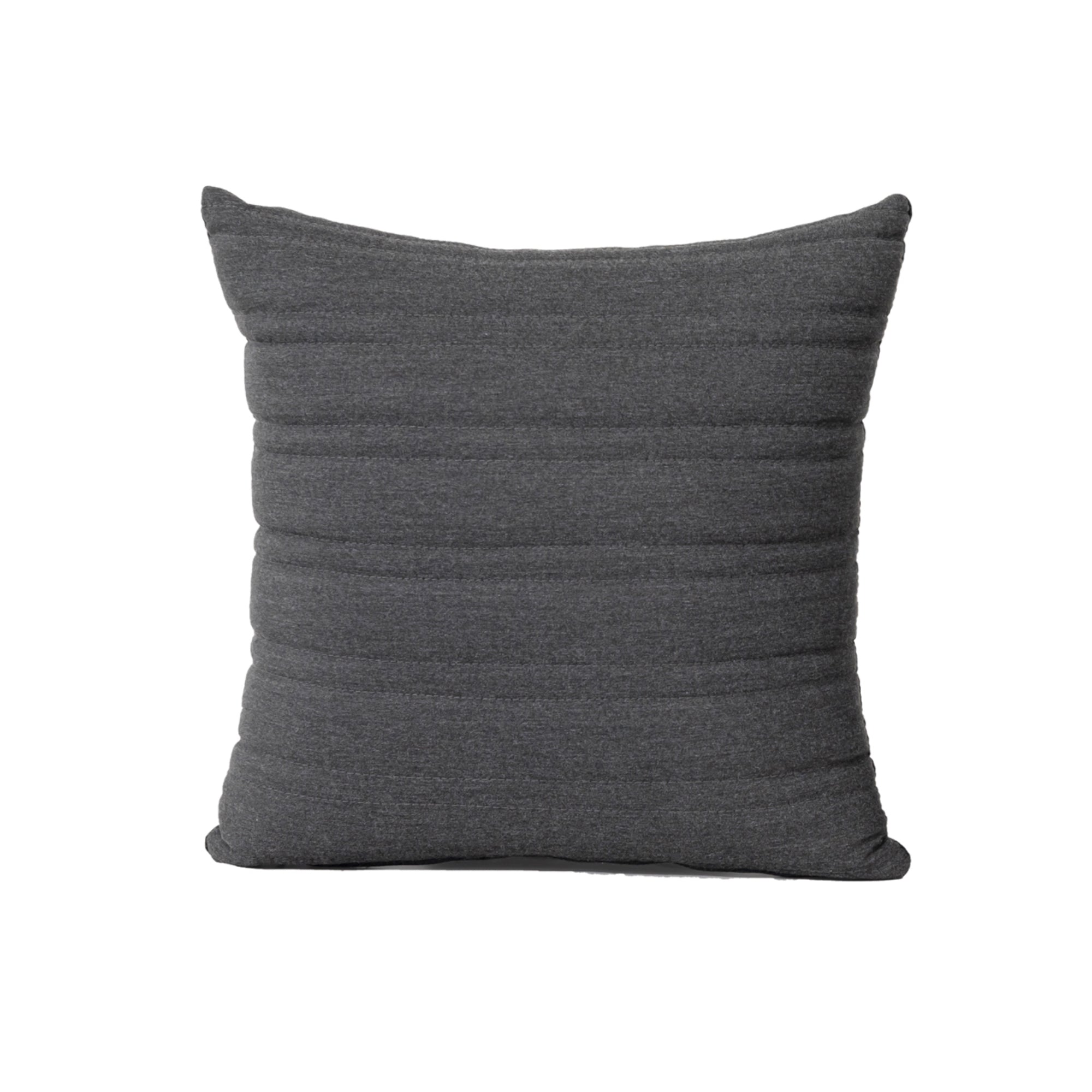 Outdoor Zierkissen Line 45x45 cm 100% wetterfest LIKA-TEX® Bezug grau