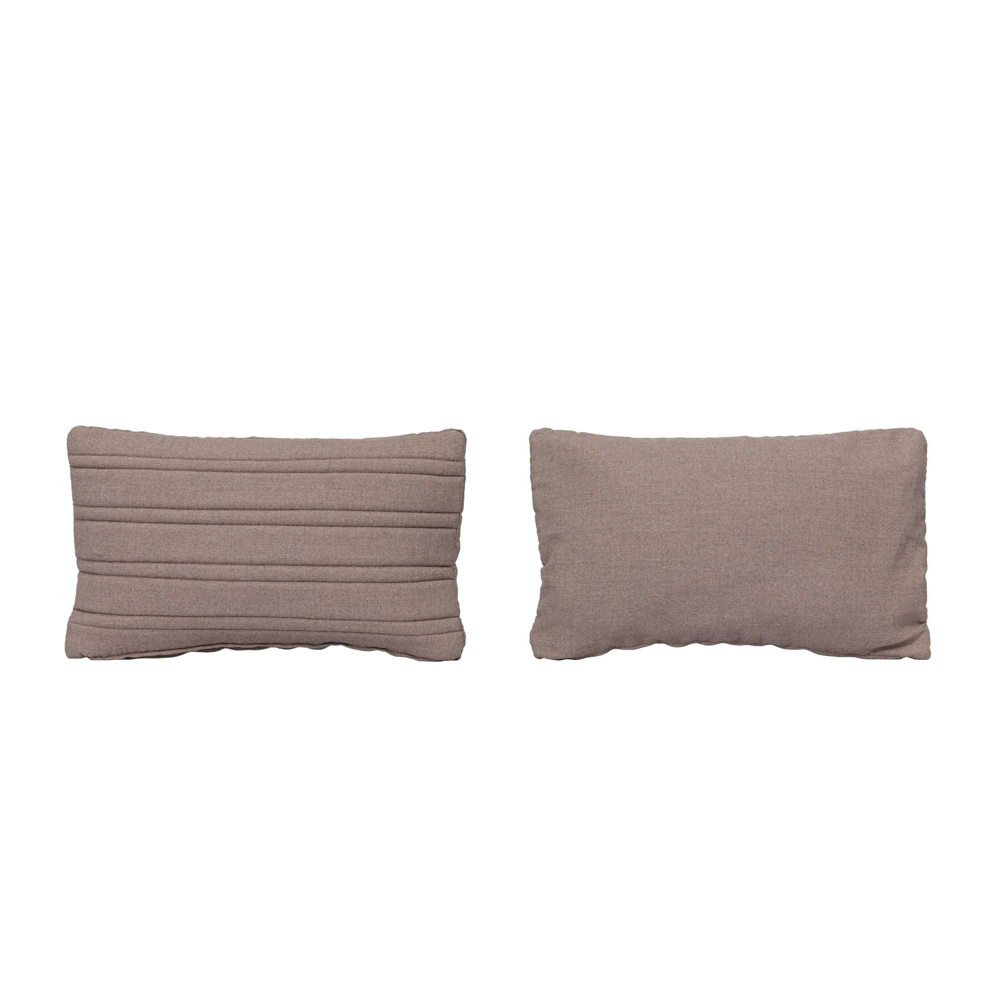 Outdoor Zierkissen Line 50x30 cm 100% wetterfest LIKA-TEX® Bezug natur