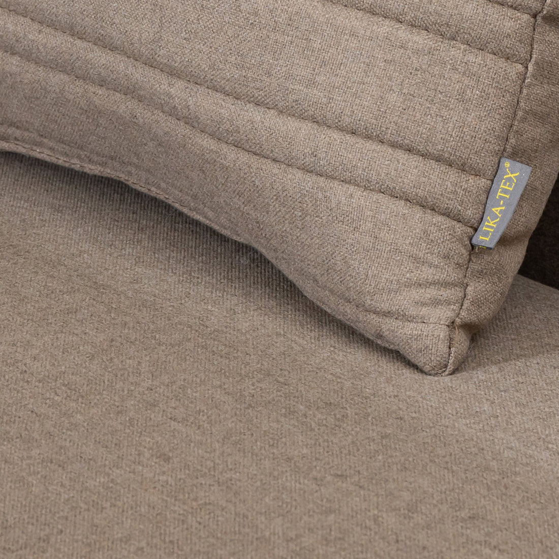 Outdoor Zierkissen Line 50x30 cm 100% wetterfest LIKA-TEX® Bezug natur