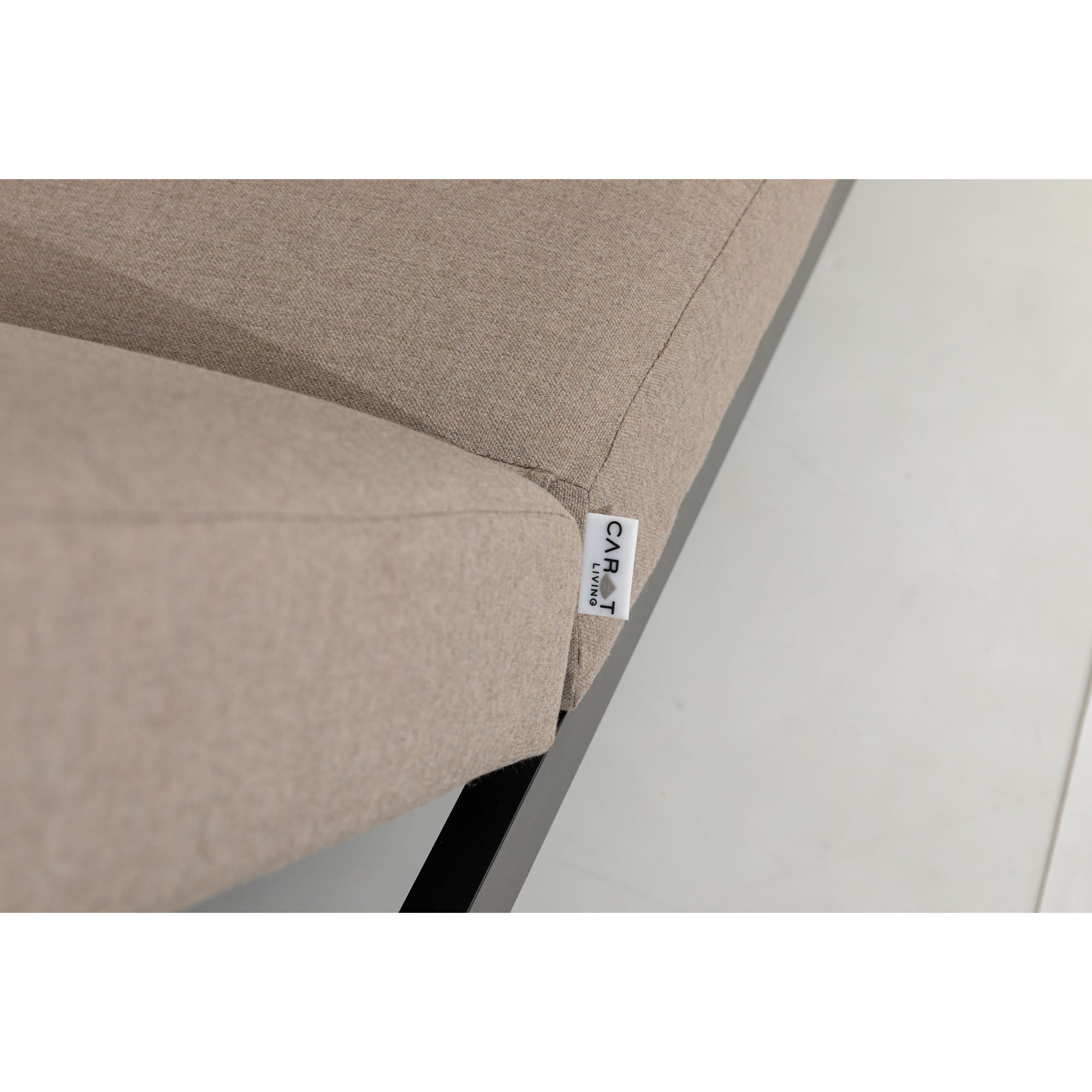 Outdoor Sonnenliege Heritage 100% wetterfest LIKA-TEX® Bezug in sand (natur) / Wetterfest