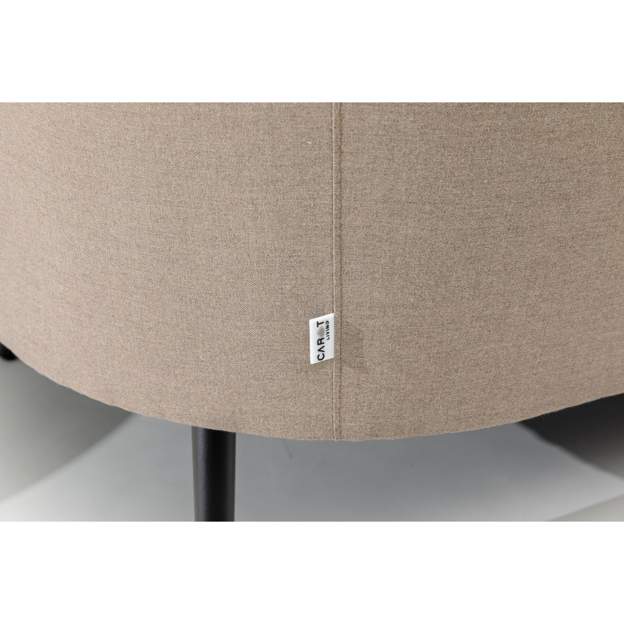 LUXUS PUR! Outdoor Lounge Set Riviera 100% wetterfest mit LIKA-TEX® Bezug sand