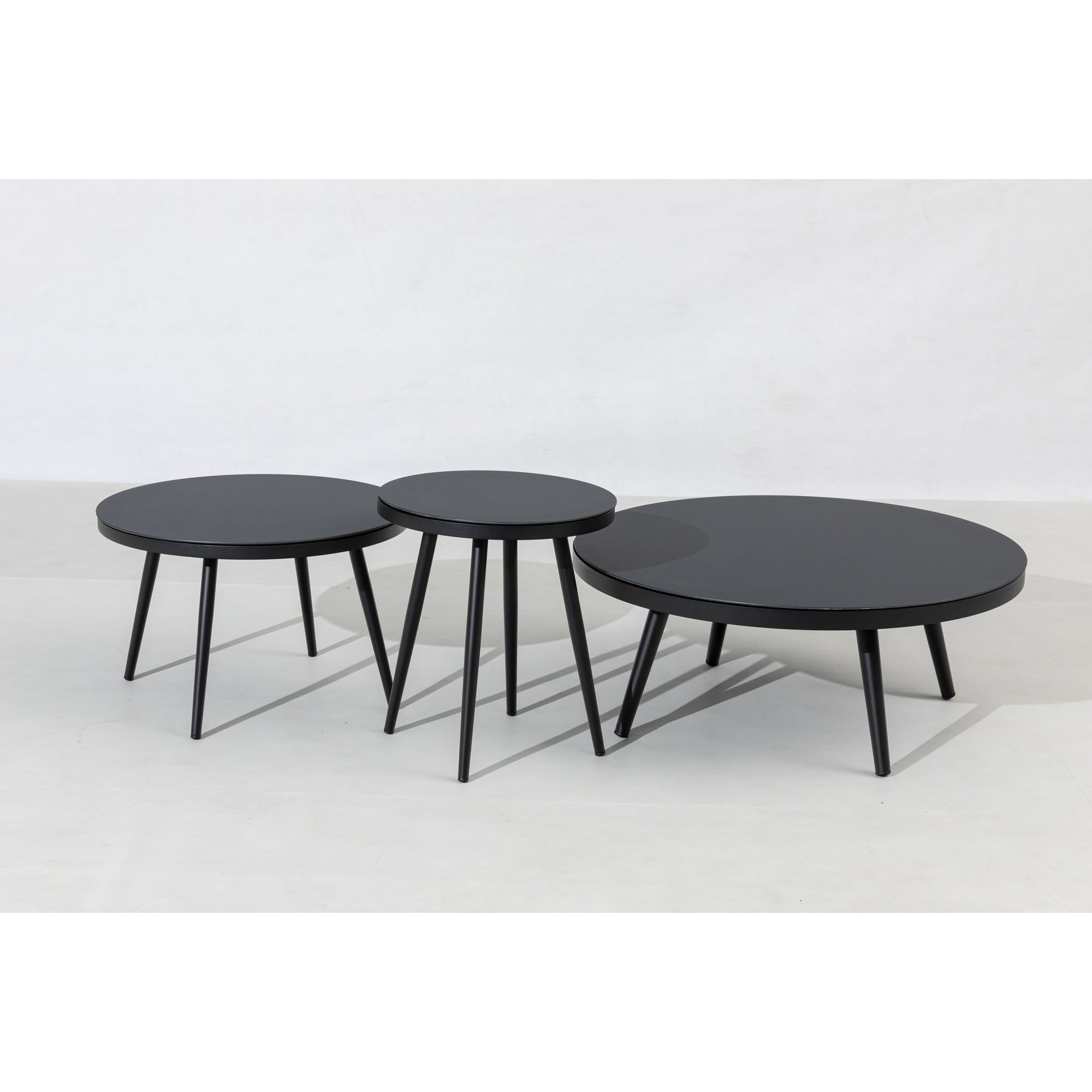 LUXUS PUR! Outdoor Lounge Set Riviera 100% wetterfest mit LIKA-TEX® Bezug sand