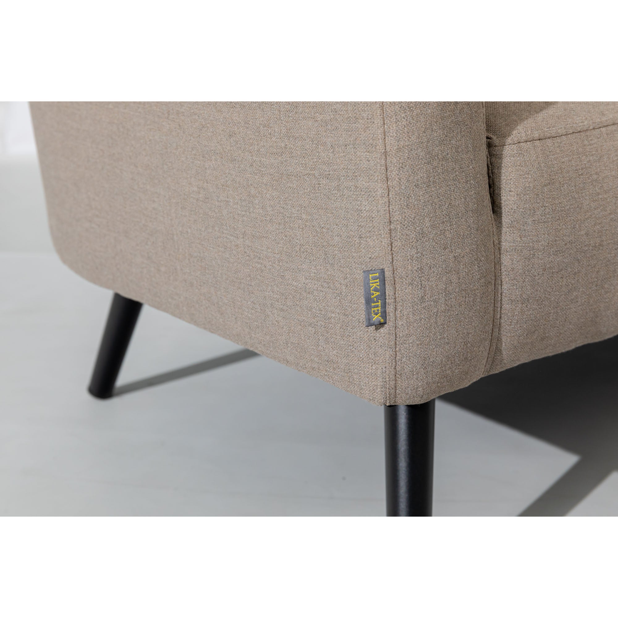 LUXUS PUR! Outdoor Lounge Set Riviera 100% wetterfest mit LIKA-TEX® Bezug sand