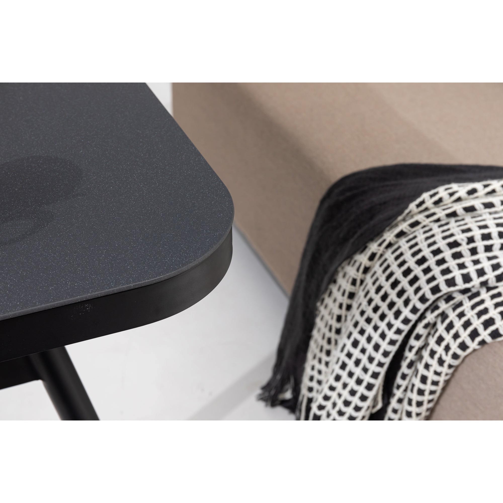 Outdoor Dining Lounge Set Oasis 100% wetterfest LIKA-TEX® Bezug sand (natur) / Rücken verstellbar