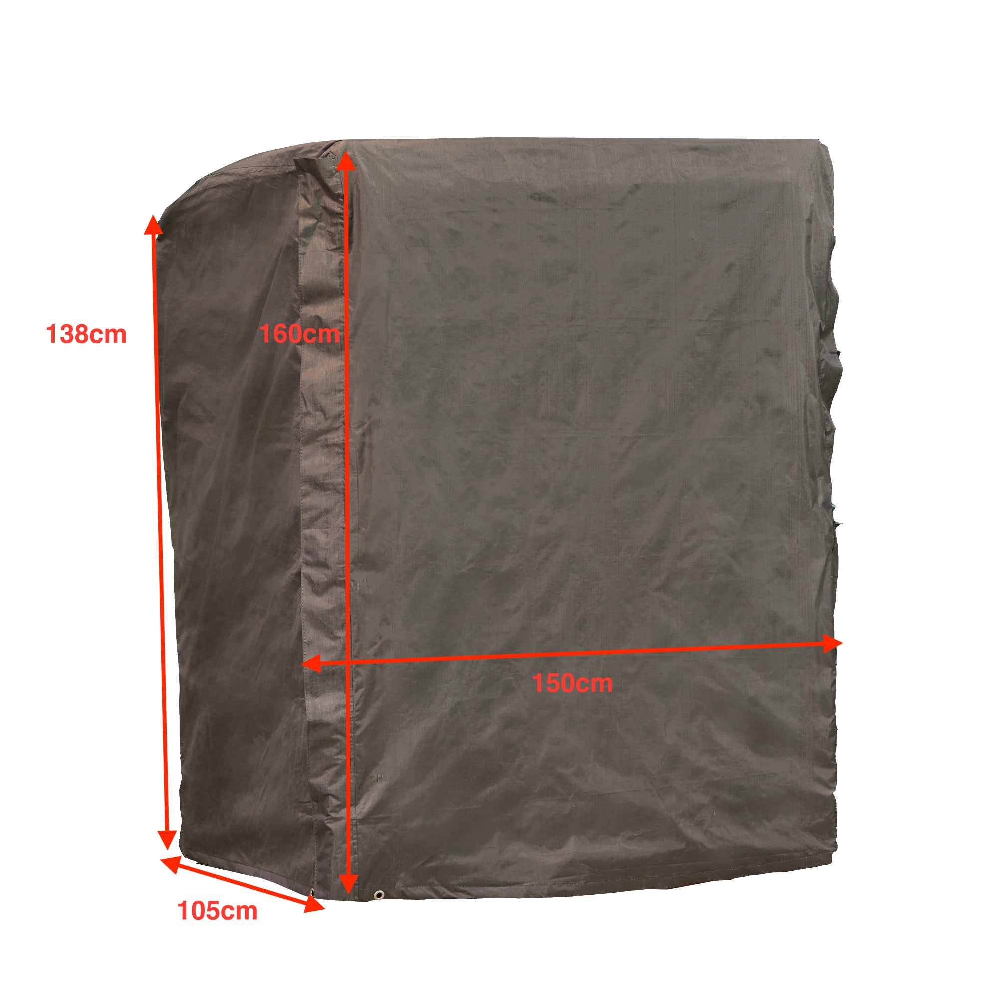 Premium Schutzhülle Strandkorbhülle - 138x105x160/135 cm
