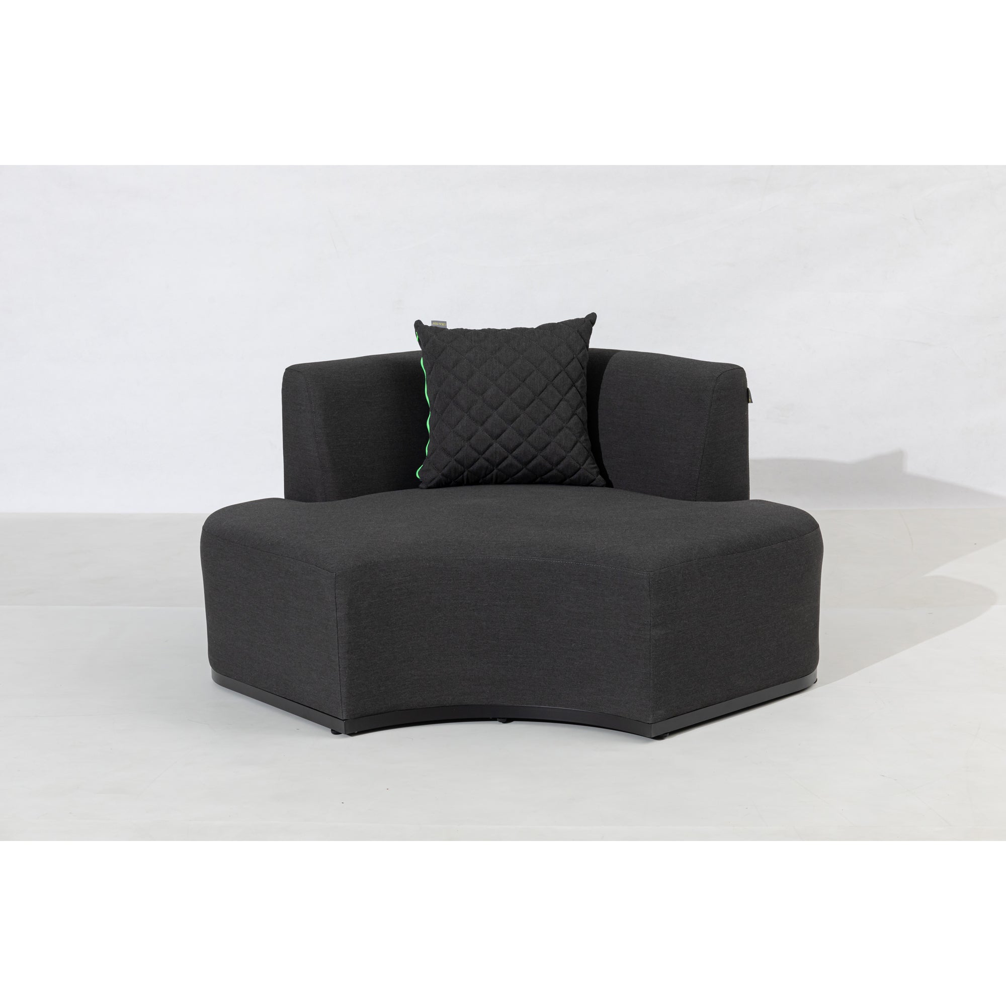 Unsere Pool Lounge! Outdoor Lounge Set Kuredu 100% wetterfest LIKA-TEX® Bezug grau/anthrazit