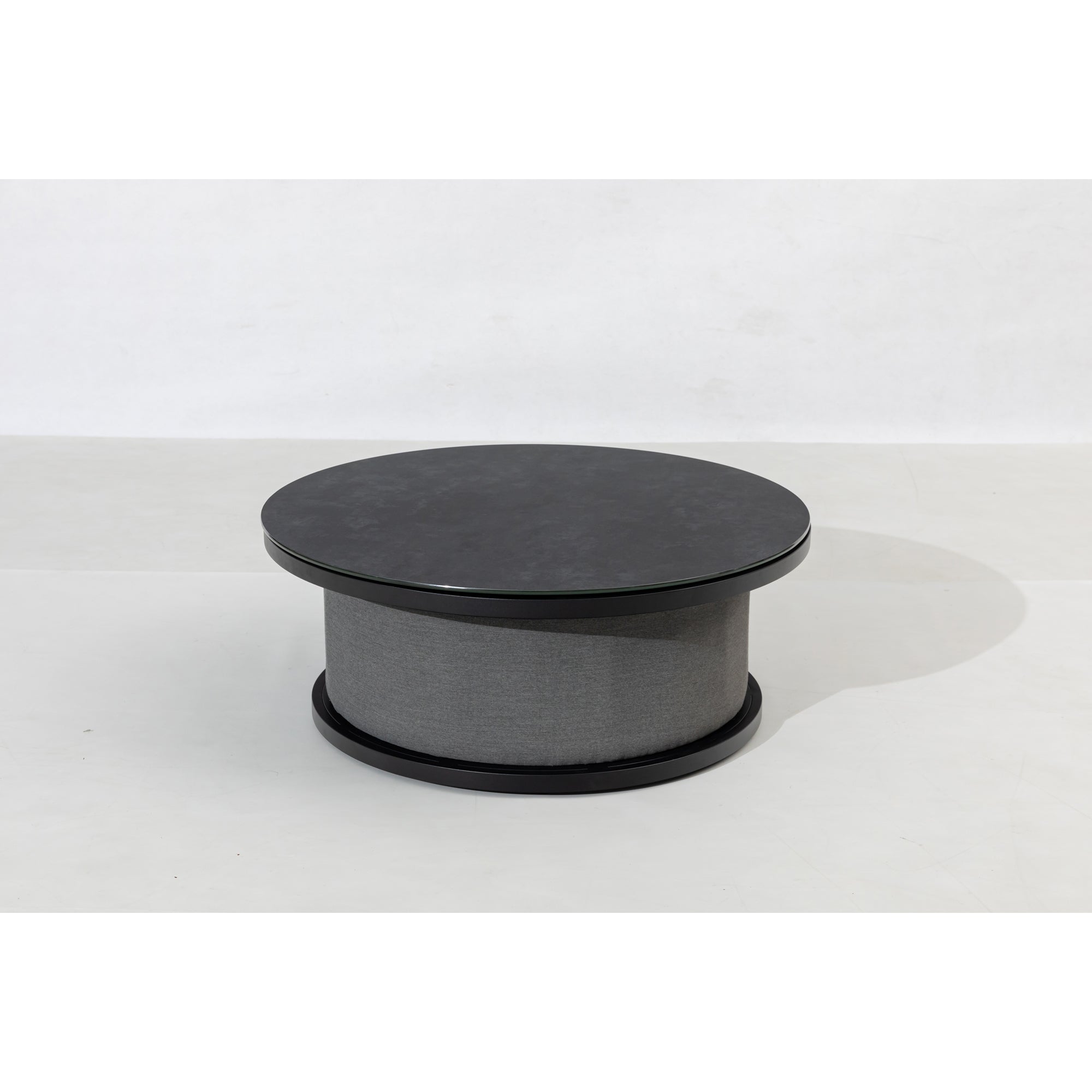 Outdoor Lounge Set Kuredu 100% wetterfest LIKA-TEX® Bezug grau/anthrazit