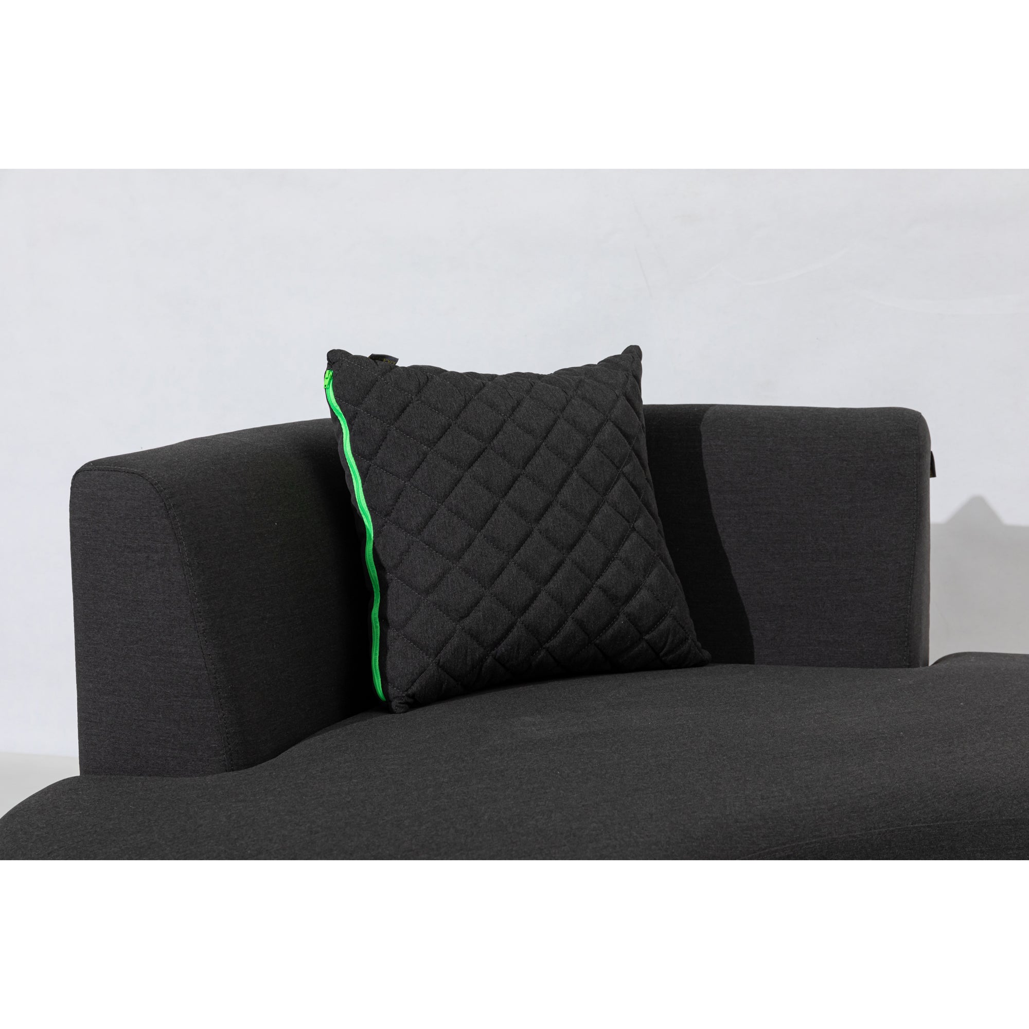 Unsere Pool Lounge! Outdoor Lounge Set Kuredu 100% wetterfest LIKA-TEX® Bezug grau/anthrazit