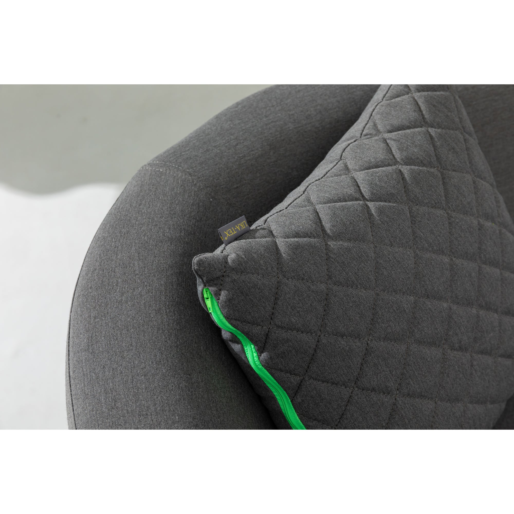 Outdoor Lounge Set Kuredu 100% wetterfest LIKA-TEX® Bezug grau/anthrazit