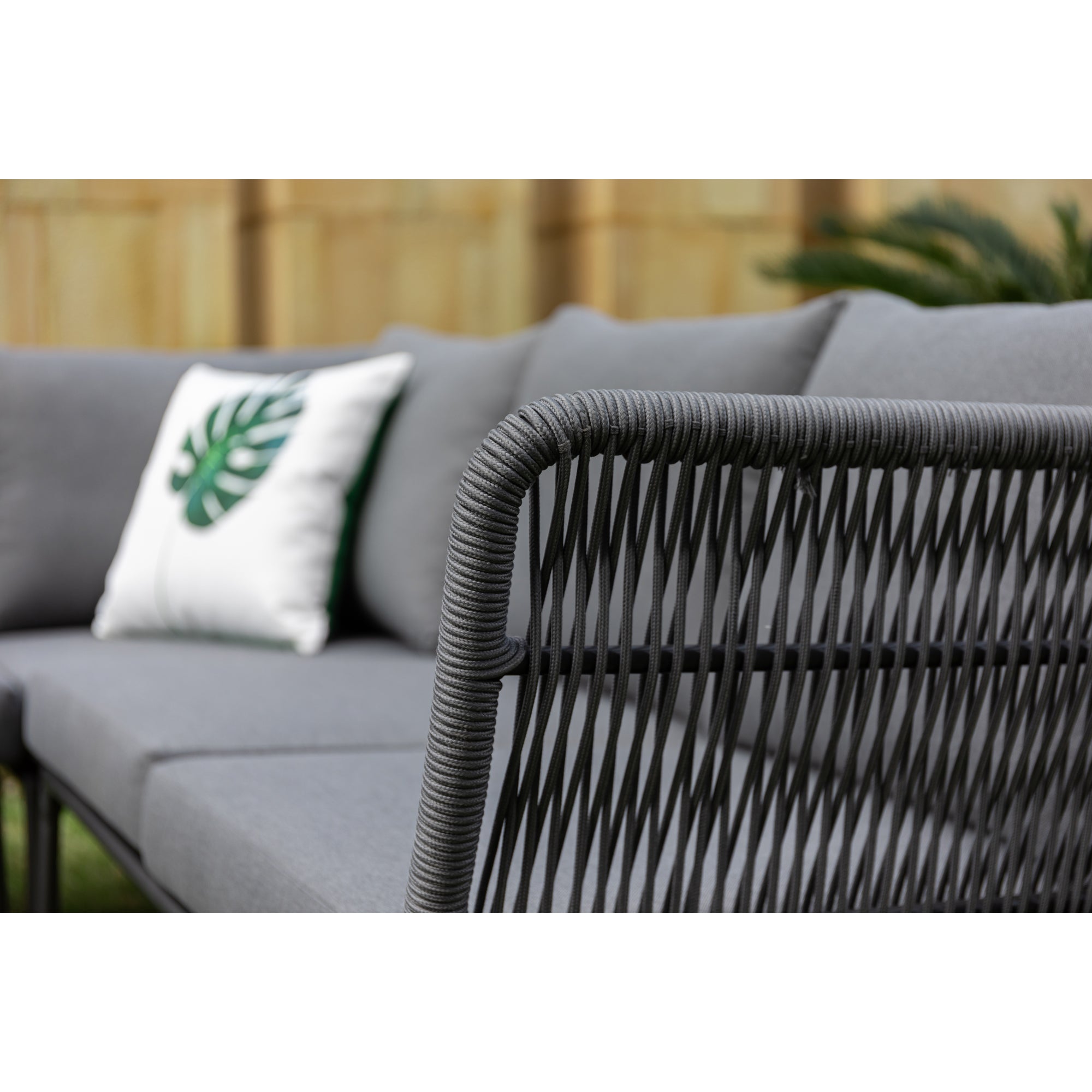 Dining Lounge Set Mykonos / variabel stellbar / Alugestell kombiniert mit Rope