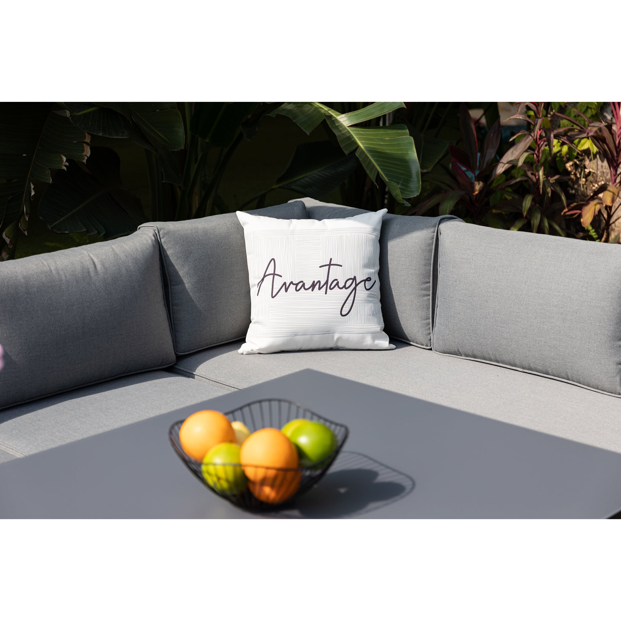 XXL Aluminium Dining Lounge Set Portland mit Ausziehtisch - variabel stellbar / bis zu 10x Personen