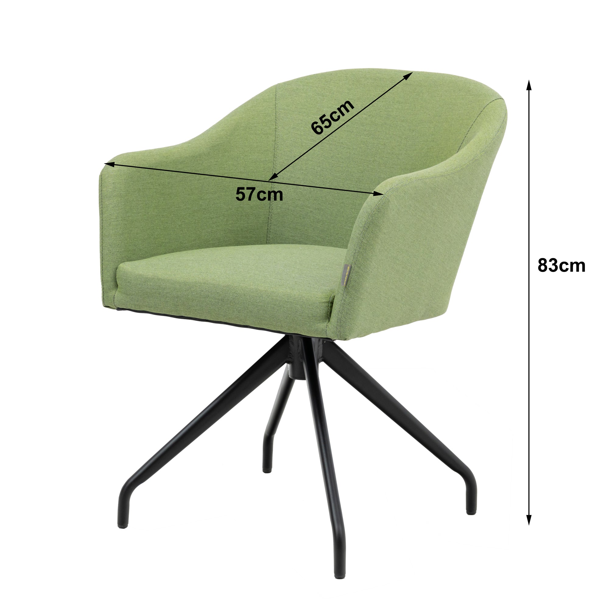 Outdoor Drehsessel Nixon LIKA-TEX® Bezug 100% wetterfest