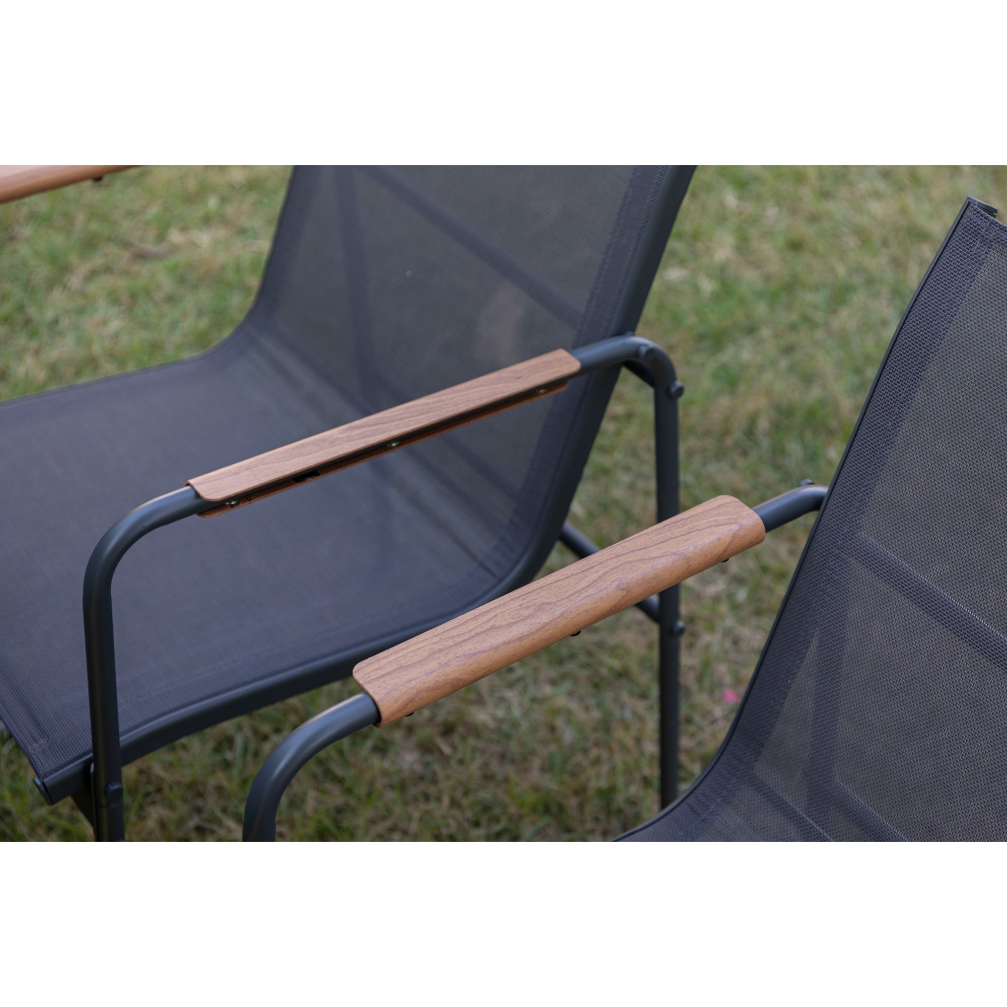 7 tlg. Gartenmöbel Set Trento bestehend aus 6x Sessel & 1x Tisch 150cm