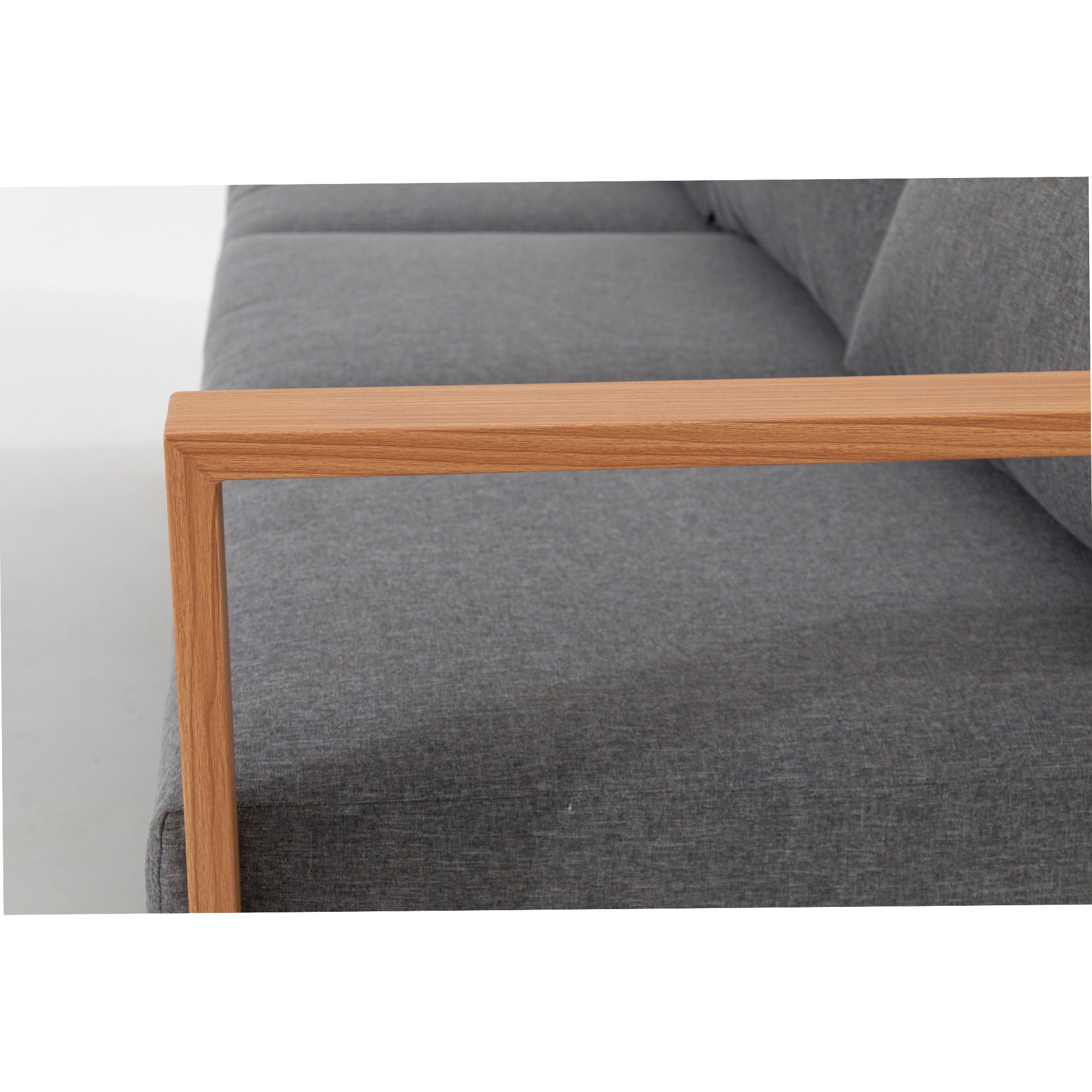 Moderne Aluminium Lounge Luzern in Holzoptik / Ideal zum Loungen