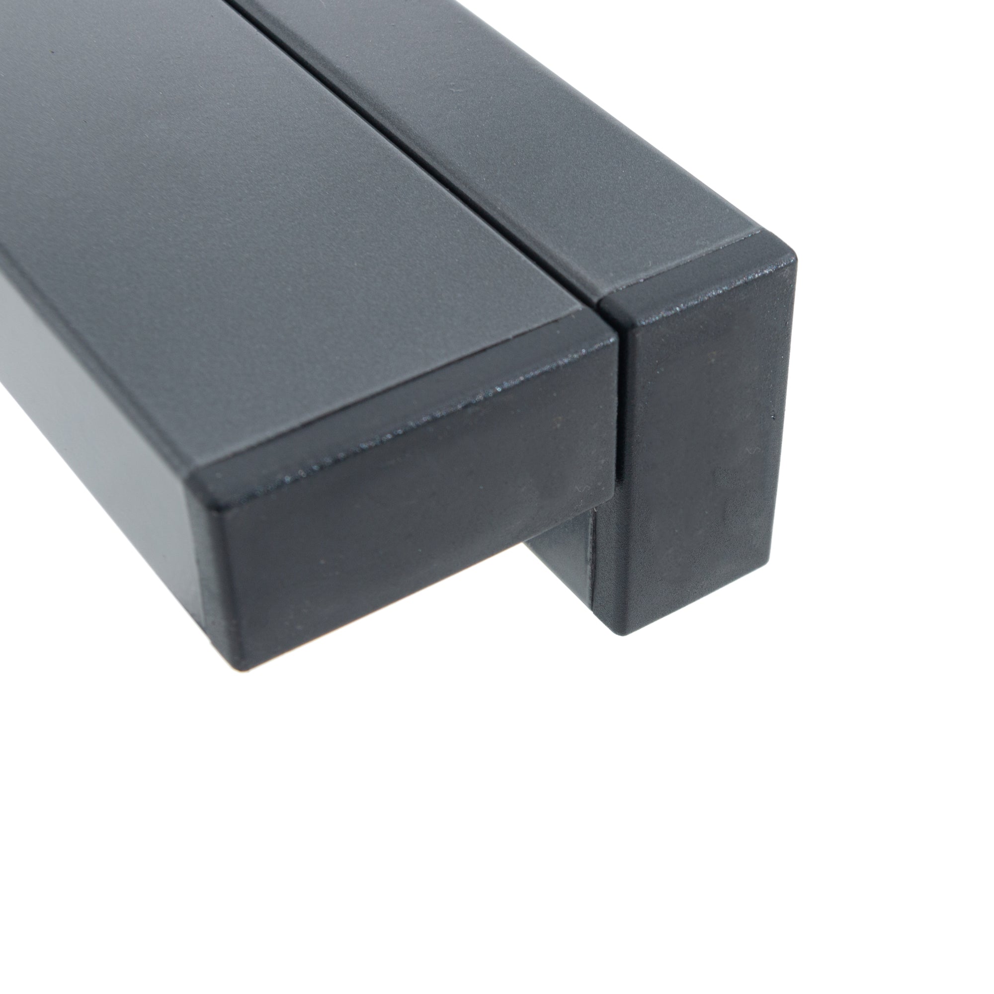 Aluminium Dining Tisch Luna Stellar 80 x 80 x 74cm in grau / Dekorglas Tischplatte