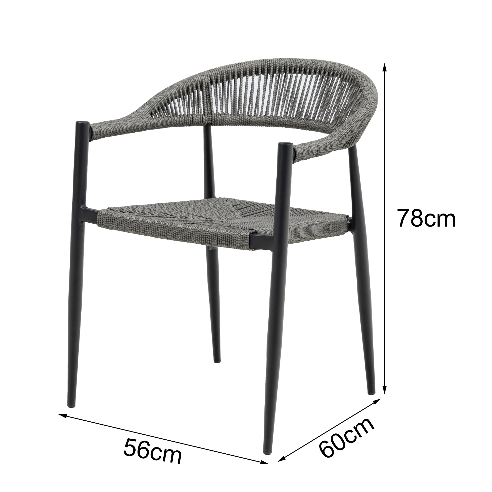 Natürlich modern – Essgruppe Luis & Avantage 210 cm Tisch – Modernes Outdoor-Dining für 6 Personen