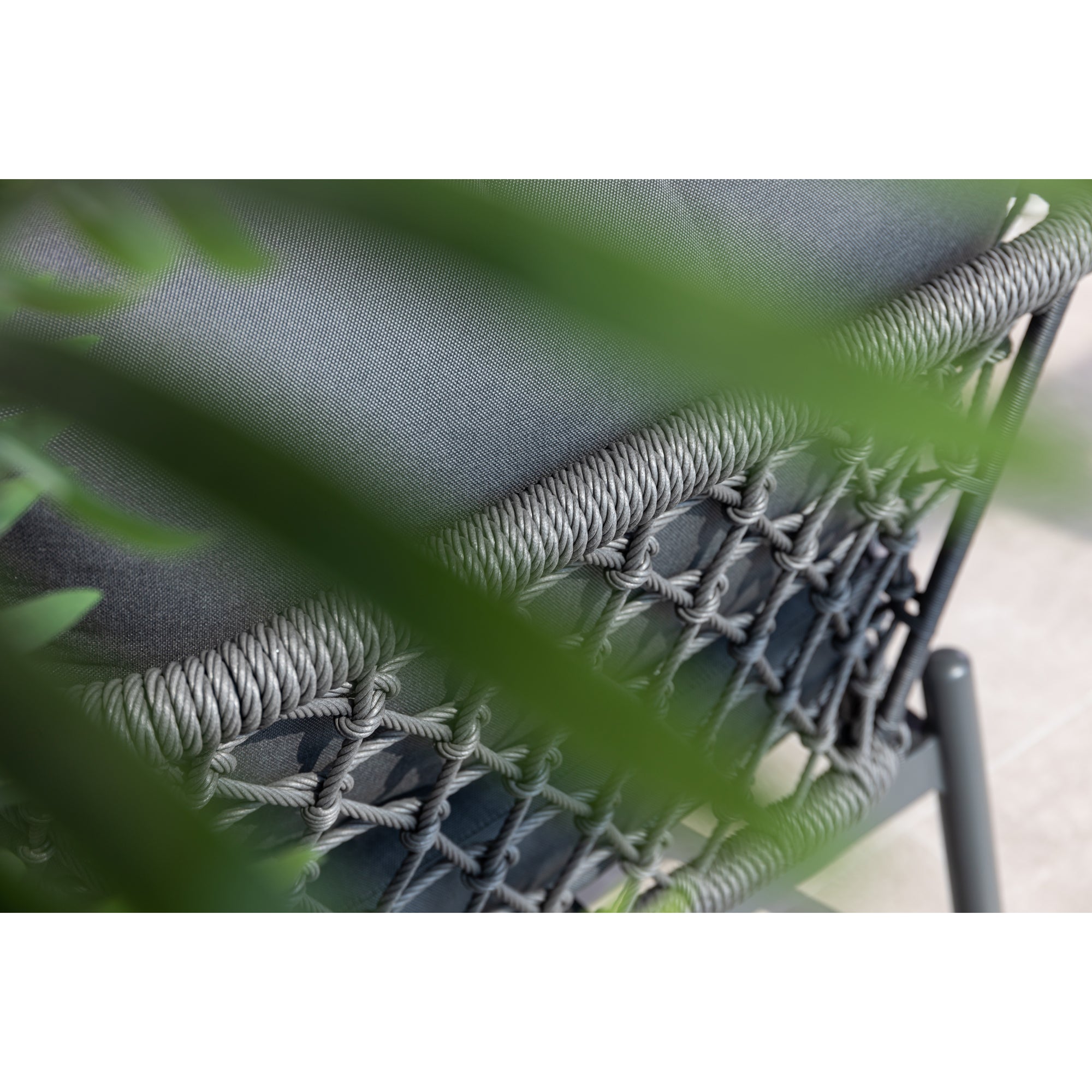 Premium Designer Lounge Set Haven / Eine Kombination aus Alu & Polyrope Cord