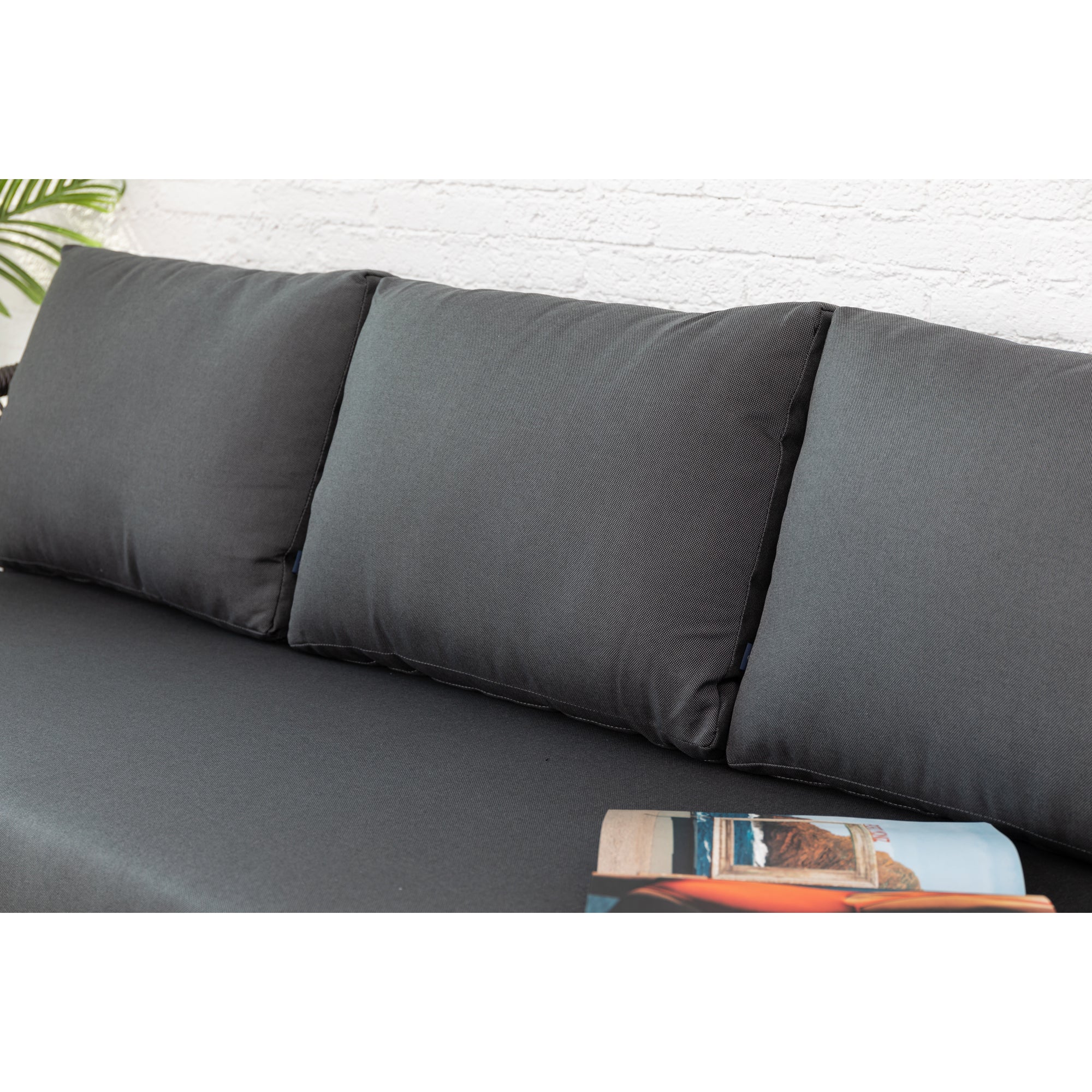 Premium Designer Lounge Set Haven / Eine Kombination aus Alu & Polyrope Cord