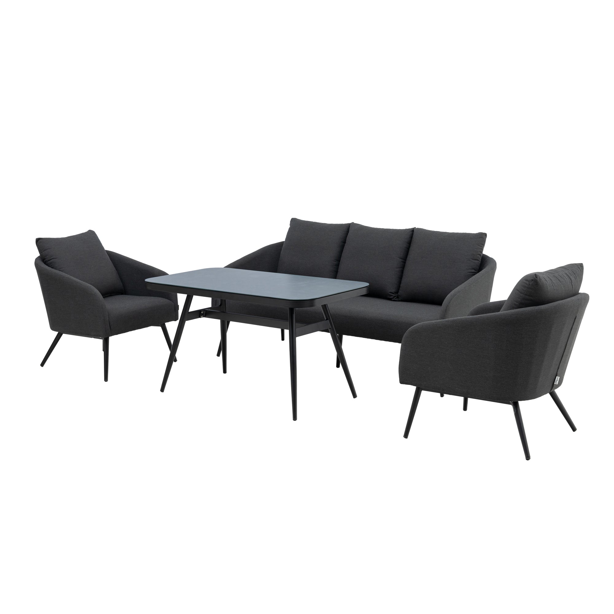 *AUS Der AUSSTELLUNG* Outdoor Lounge Set Pulse LIKA-TEX® Bezug zu 100% Wetterfest