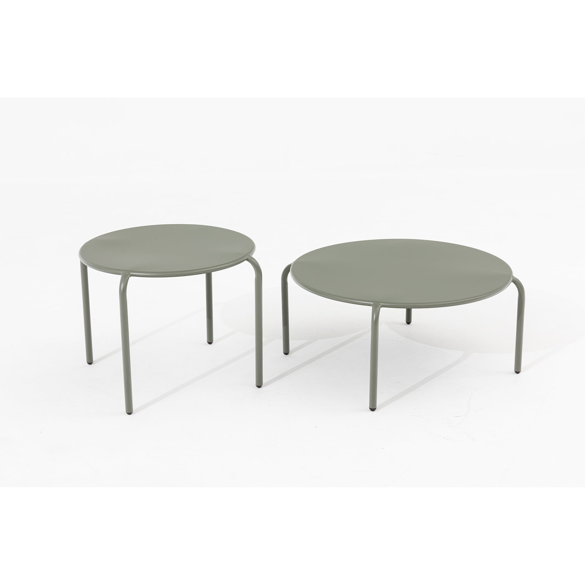 AUSFLUG AN DIE RIVIERA Lounge Set Madeira / Trend Farbe Oliv - Grün mit schönen Bouclé Polstern