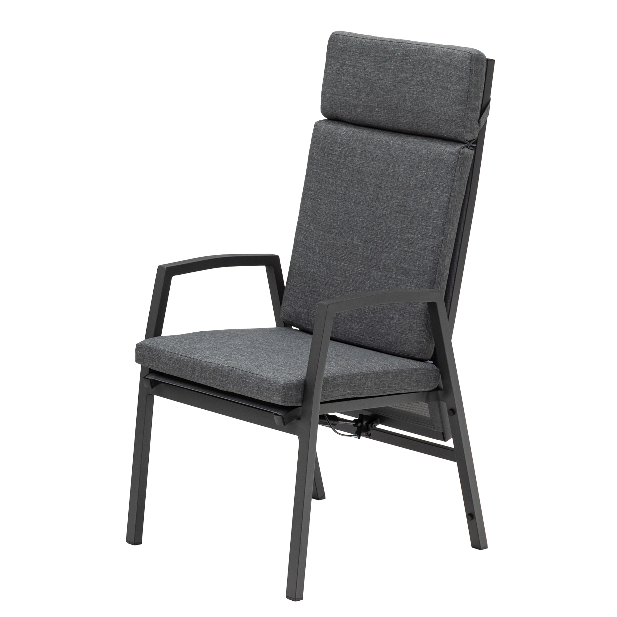 🌼FRÜHLINGS-ANGEBOT🌼 MADRI NERO SET UND 2 x ARCTIC MOVE SESSEL -Alu / Polyrope Cord Dining Ecklounge Set Madri Nero Deluxe 3in1 Funktion variabel stellbar absenkbare Armlehnen